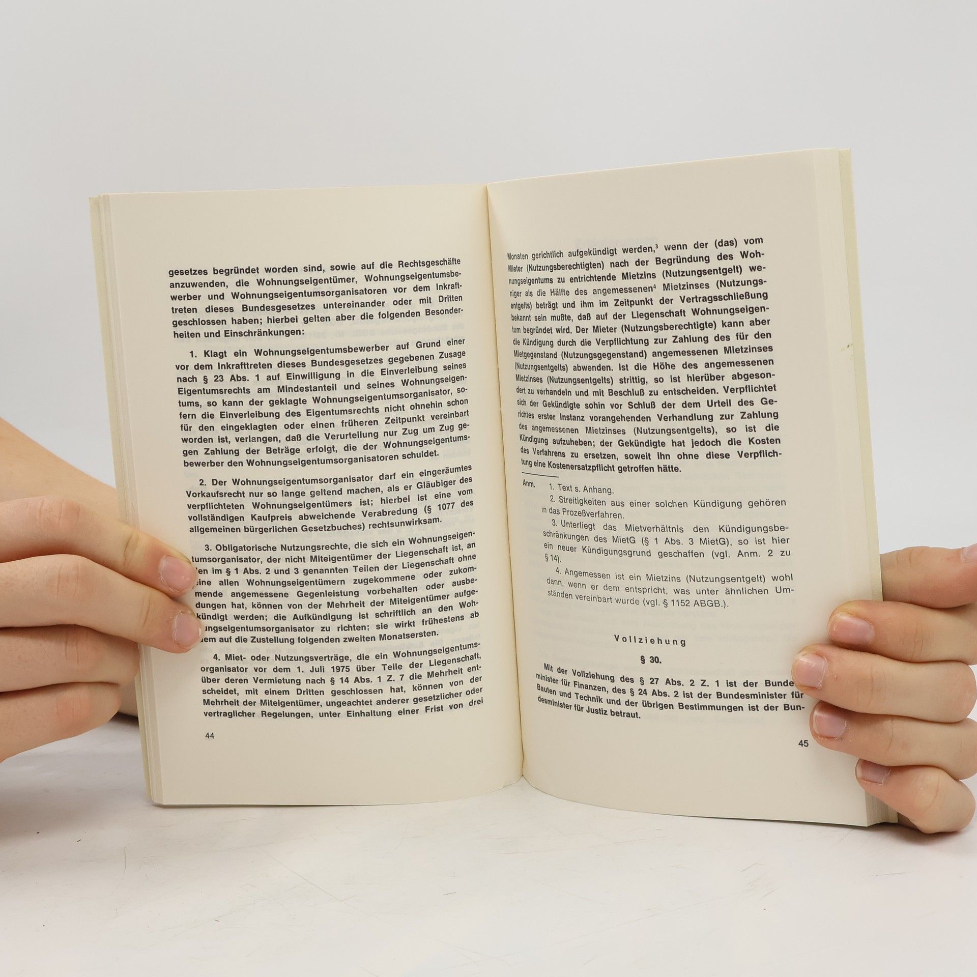Autorenkollektiv Wohnungseigentumsgesetz 1975