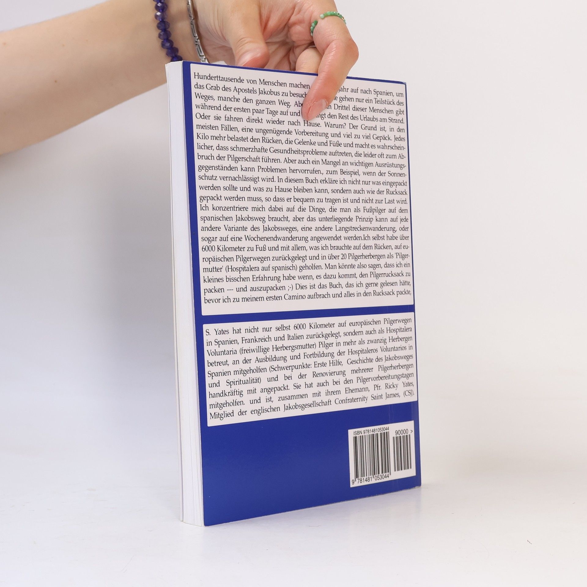 S. Yates Pilgertipps and Packliste Jakobsweg