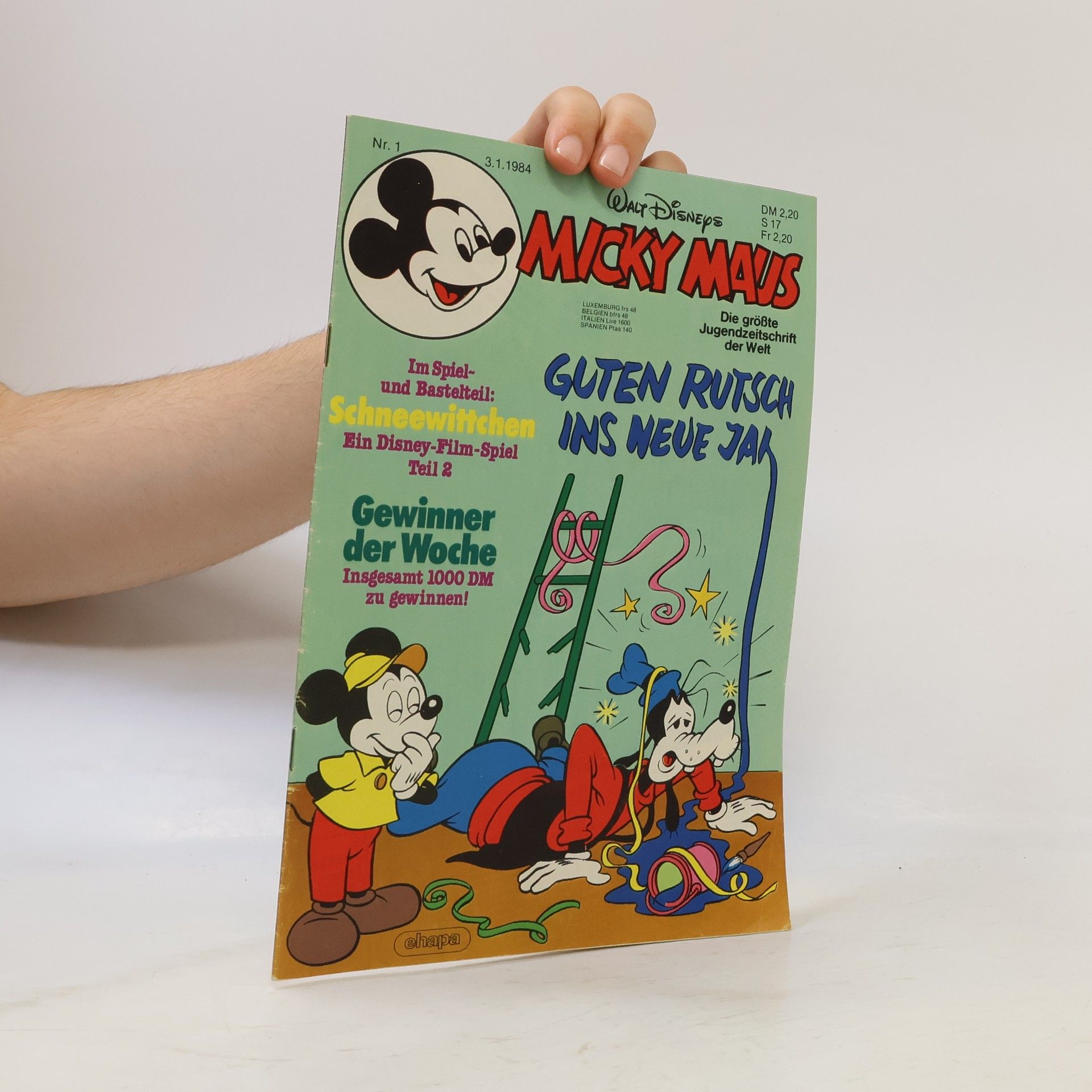Kolektiv autorů Micky Maus Nr. 1 1/1984