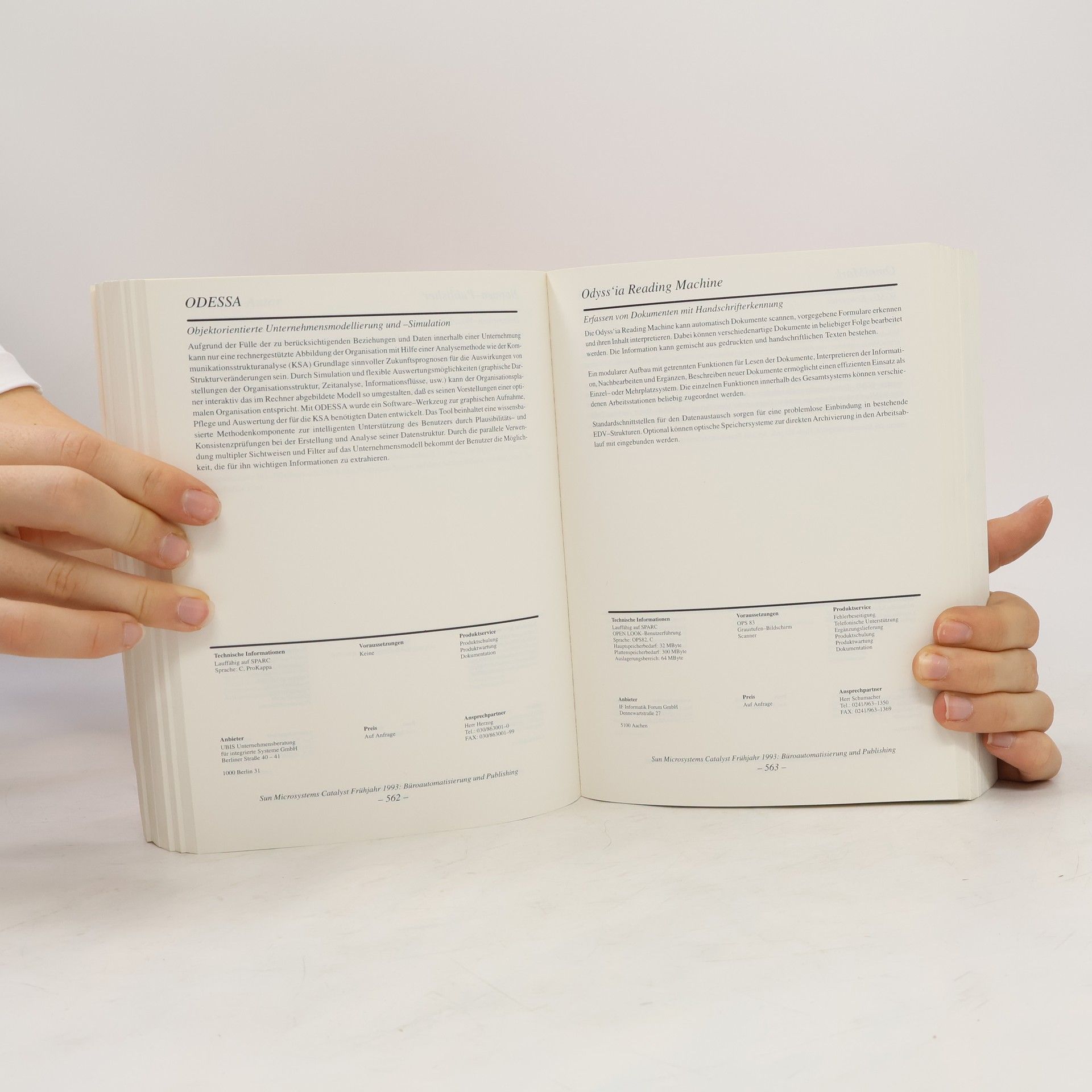 Autorenkollektiv Catalyst. Der Softwareund Hardwarekatalog für Sun Systeme