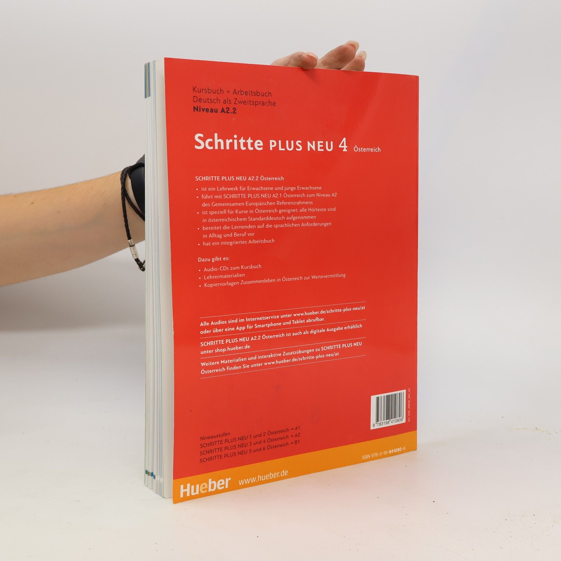 Silke Hilpert Schritte plus Neu 4 - Österreich. Kursbuch und Arbeitsbuch mit Audios online