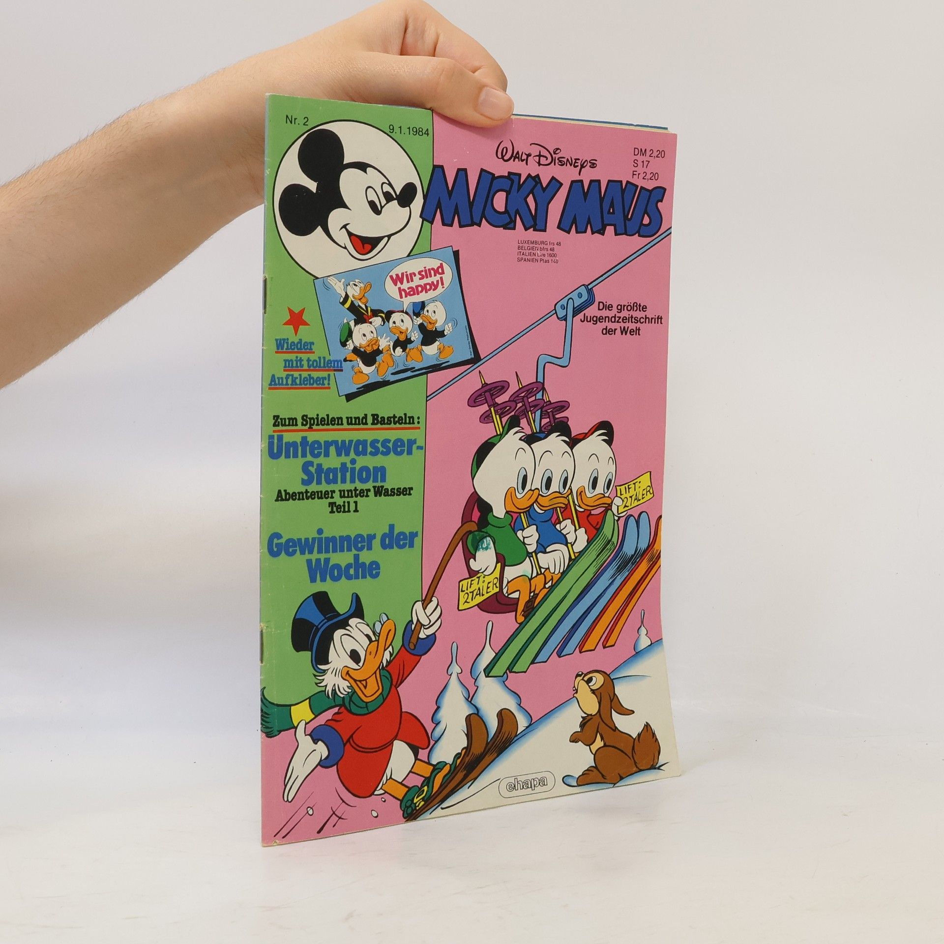 Walt Disney Micky Maus 2/1984