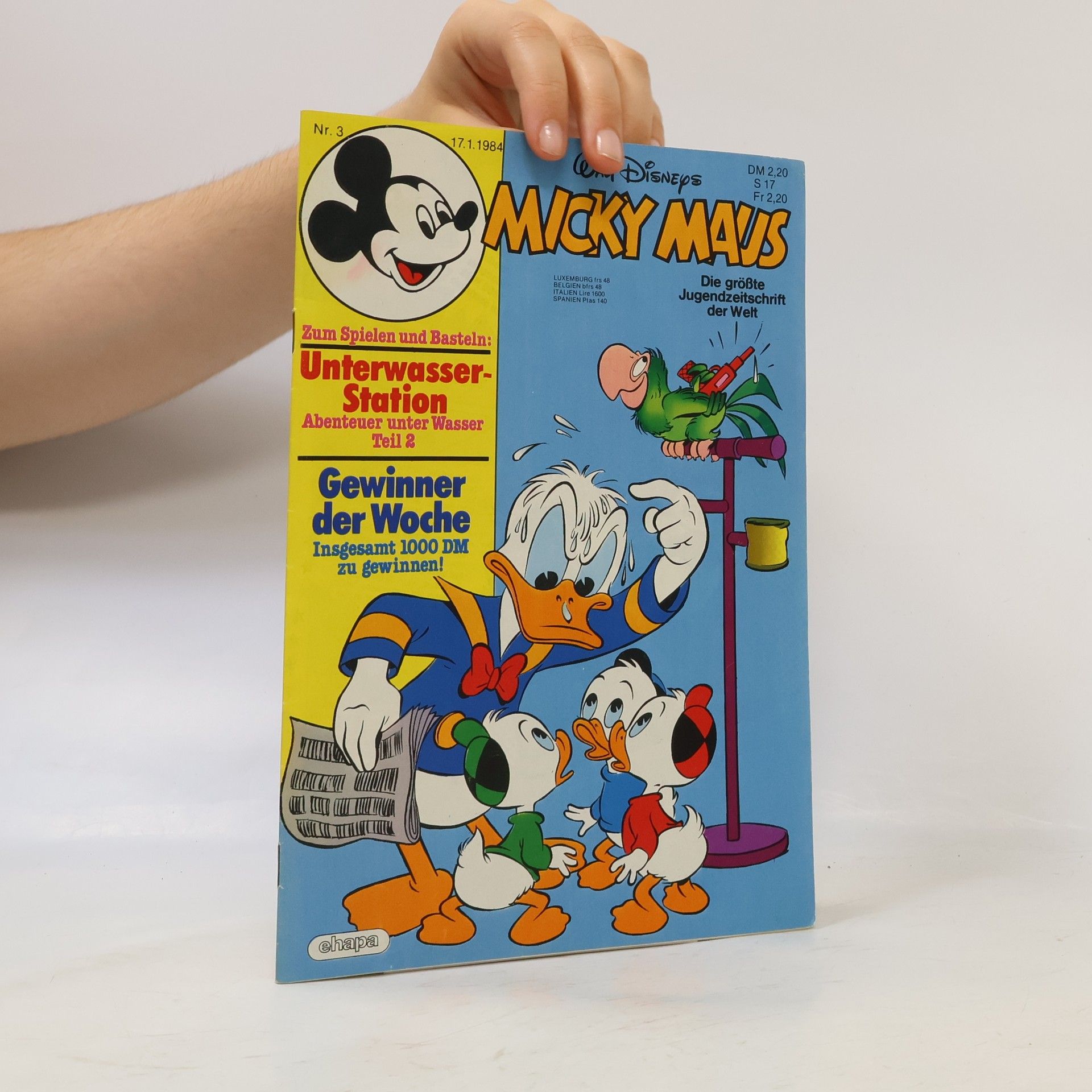 Walt Disney Micky Maus 3/1984