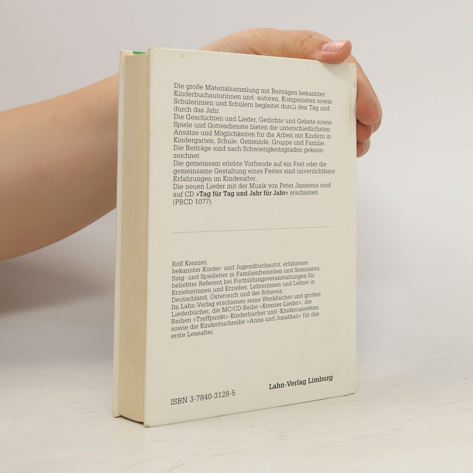Dagmar Domina Tag für Tag und Jahr für Jahr. Grosses Werkbuch für Kindergarten und Schule