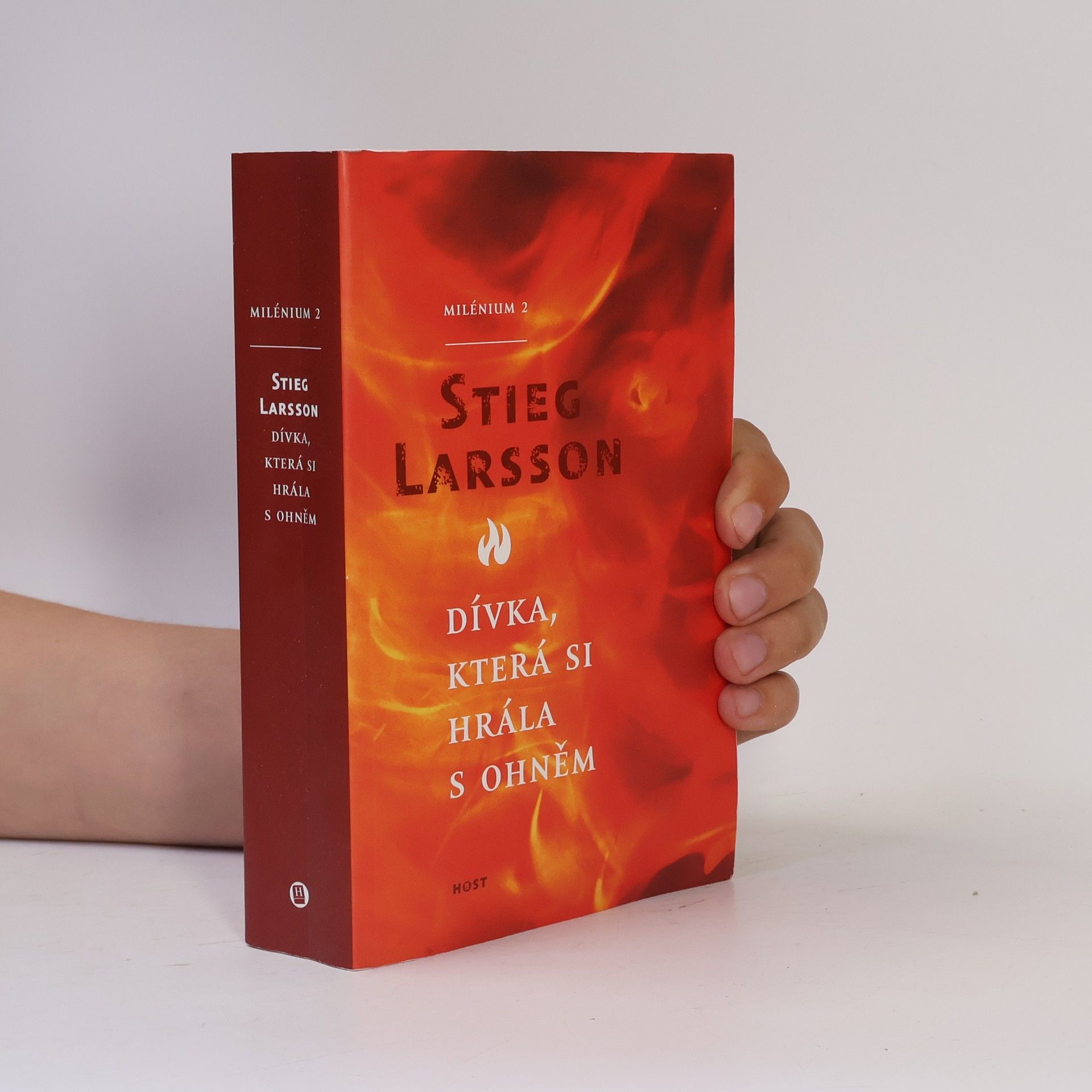 Stieg Larsson Dívka, která si hrála s ohněm