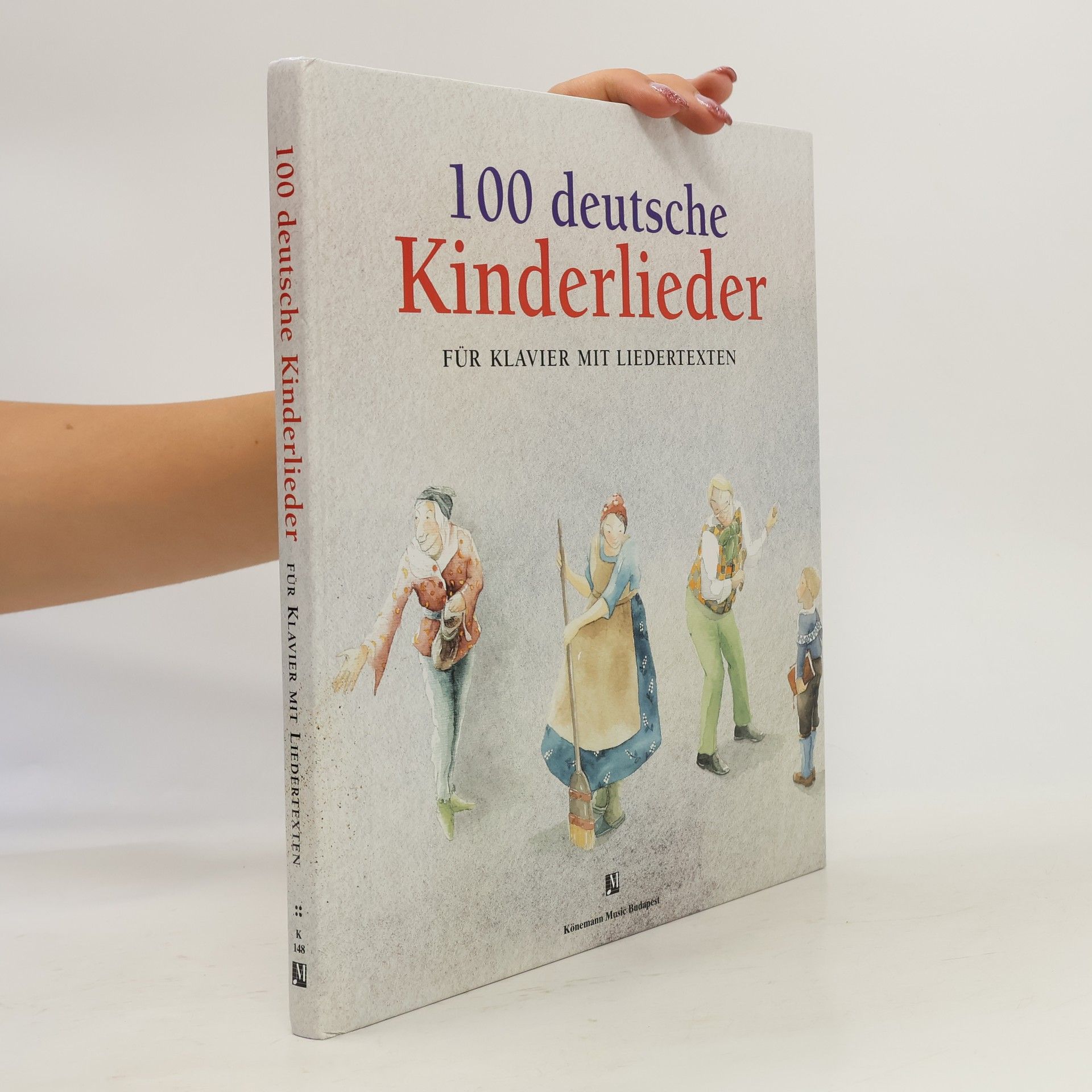 Collectif d'auteurs 100 Deutsche Kinderlieder für Klavier mit Liedertexten