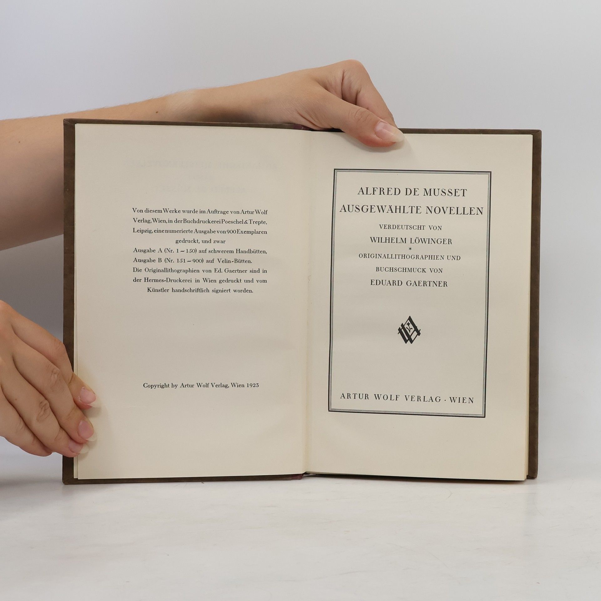 Alfred de Musset Ausgewählte Novellen