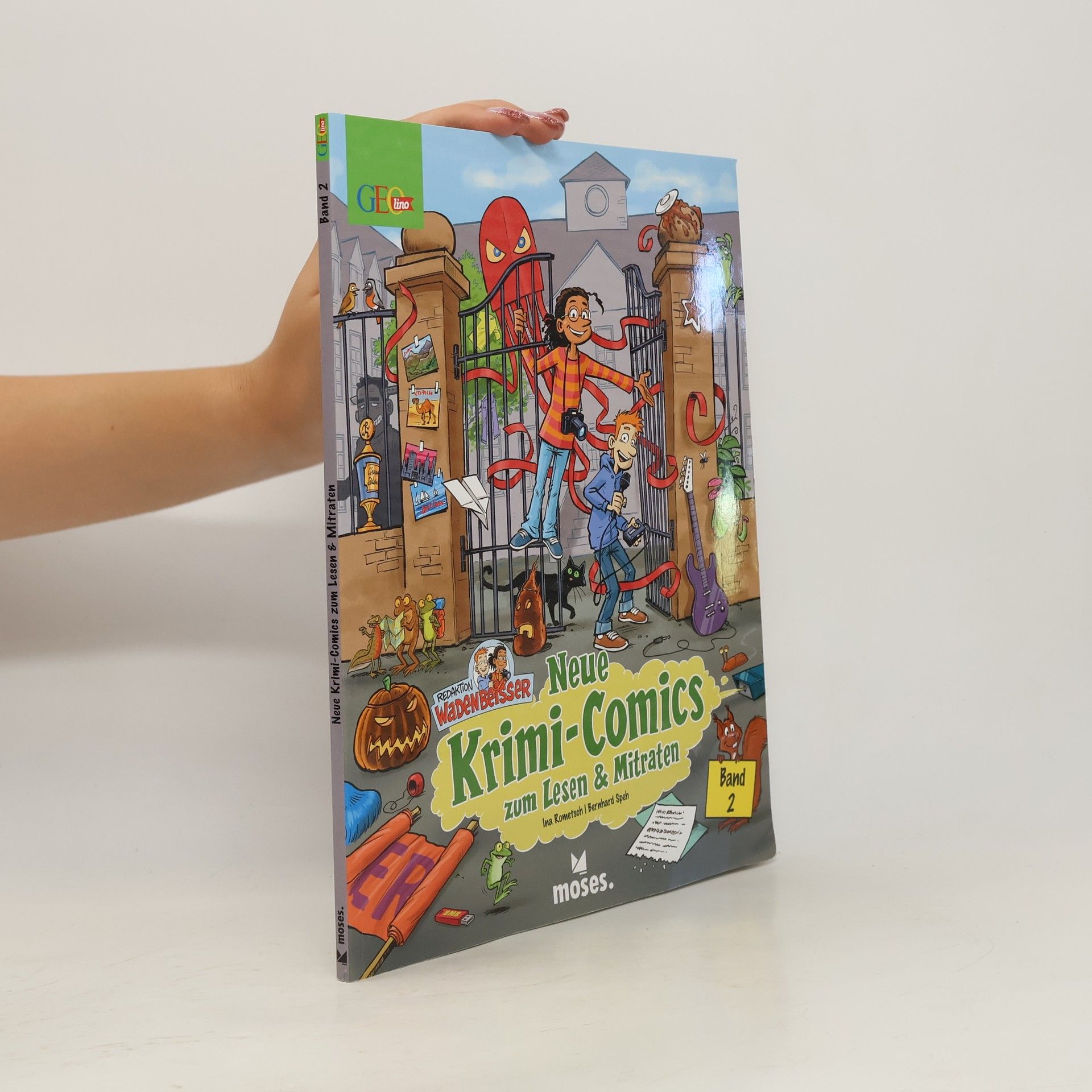 Ina Rometsch Redaktion Wadenbeißer Band 2. Neue Krimi-Comics zum Lesen & Mitraten