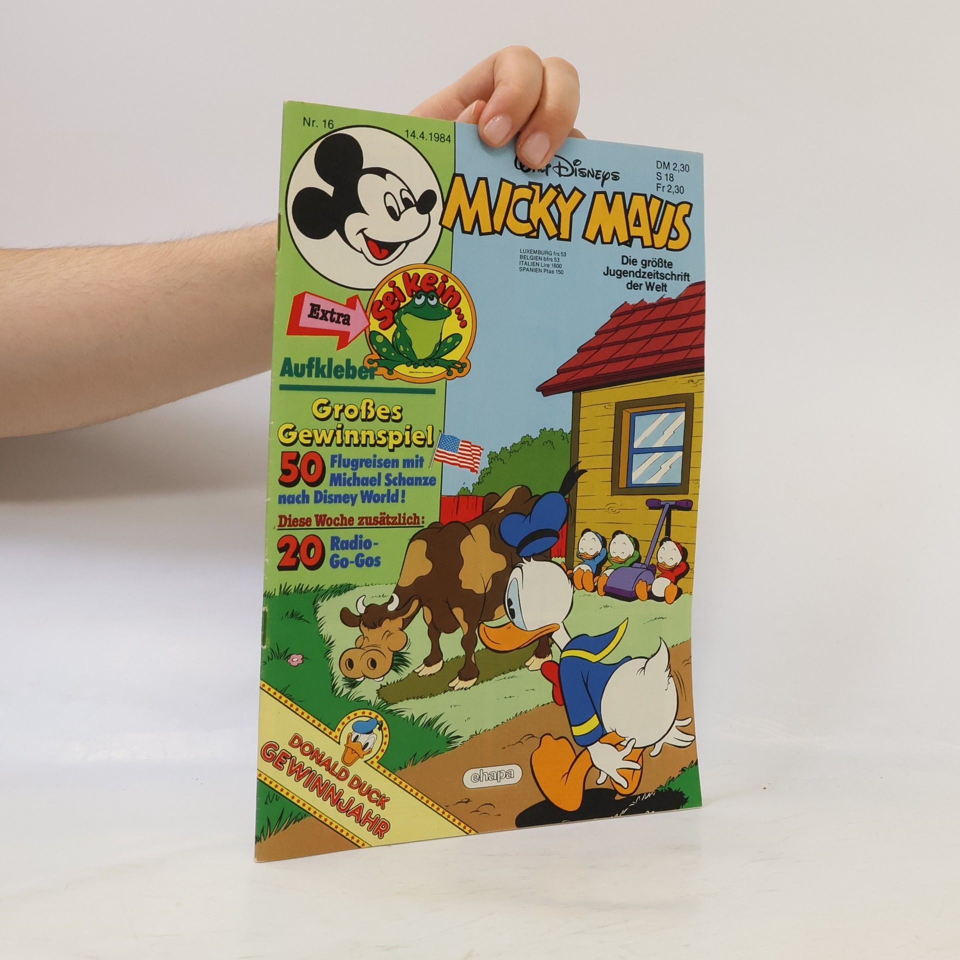 Collectif d'auteurs Micky Maus 16/1984