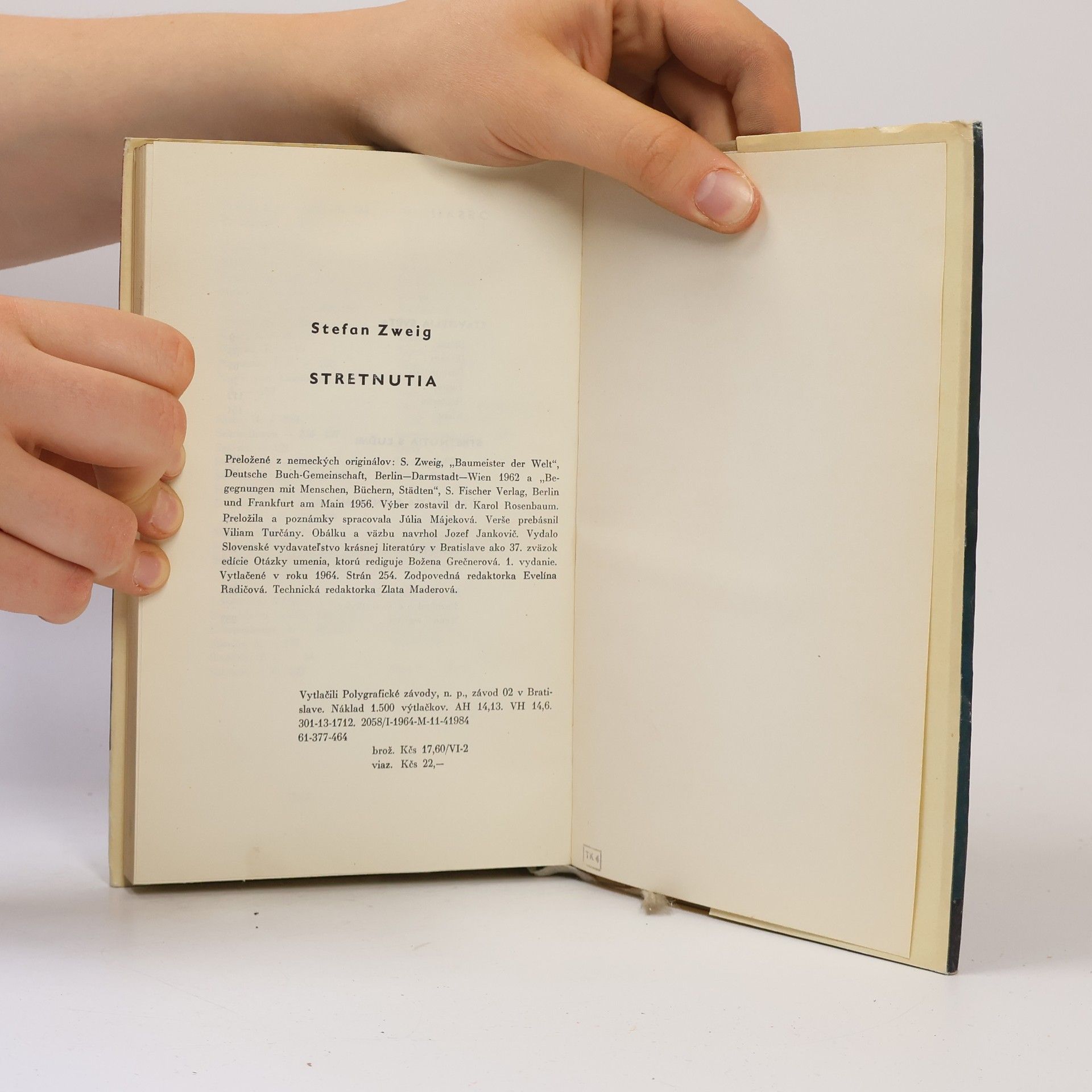 Stefan Zweig Stretnutia