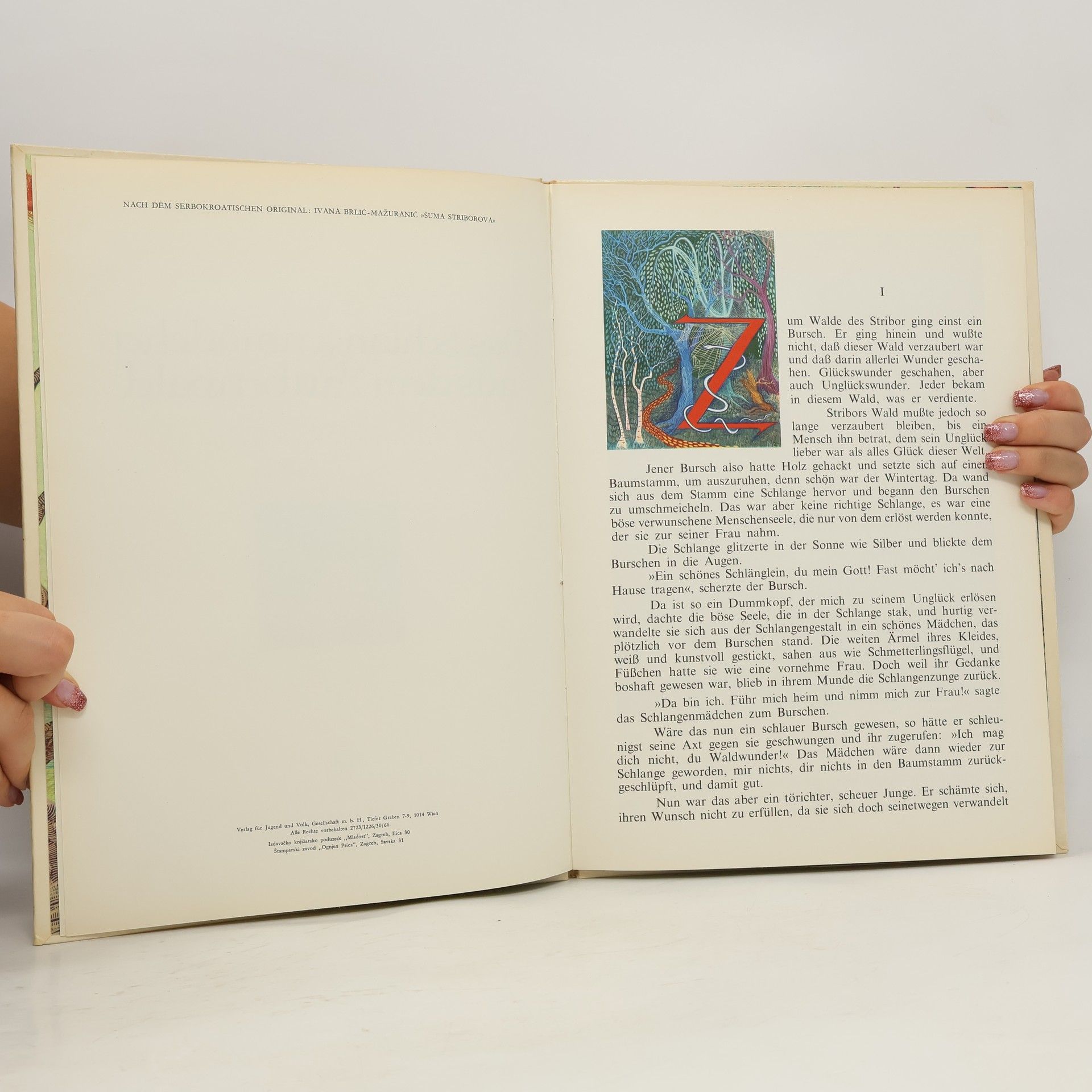 Ivana Berlitsch Das Schlangenmädchen aus dem Zauberwald