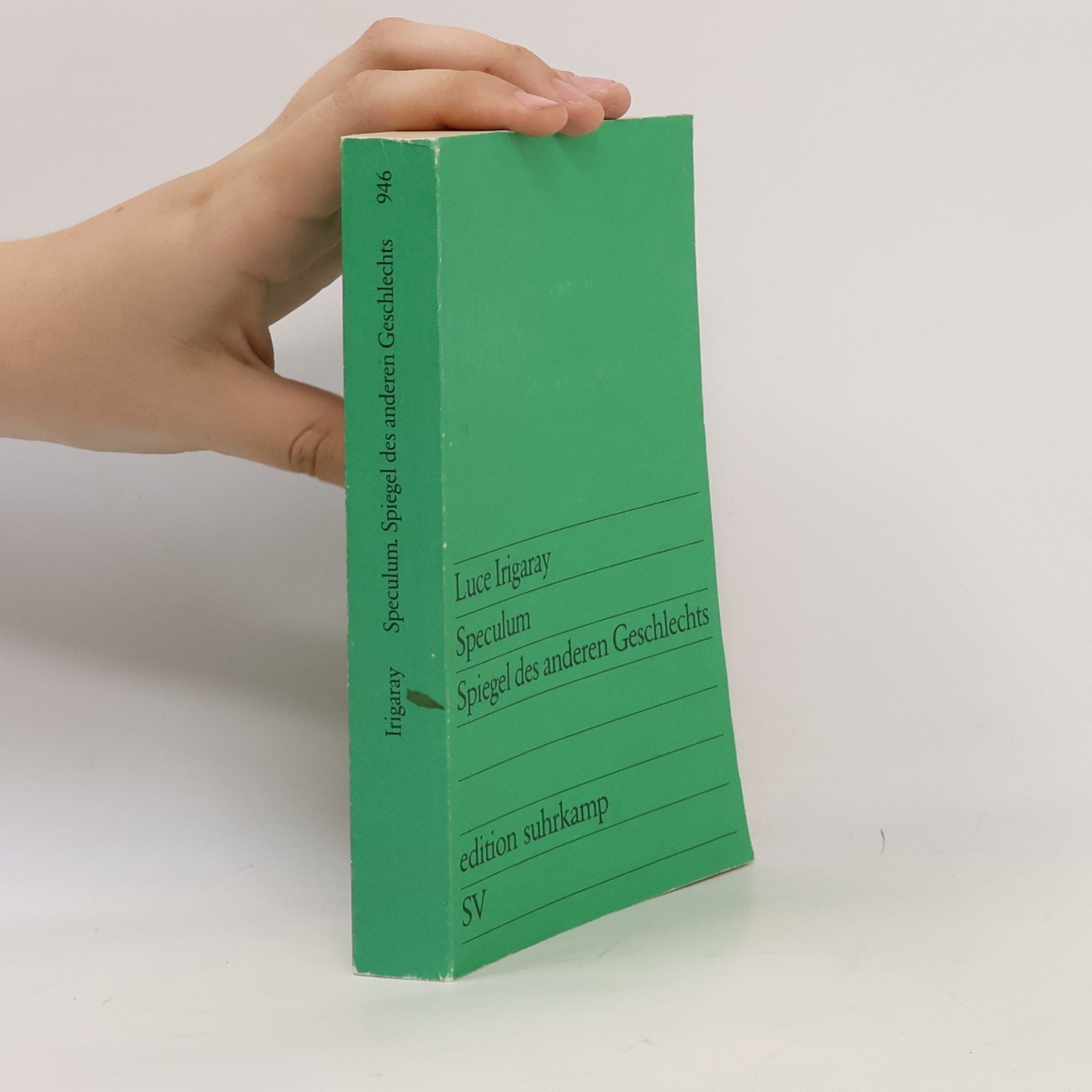 Luce Irigaray Speculum, Spiegel des anderen Geschlechts