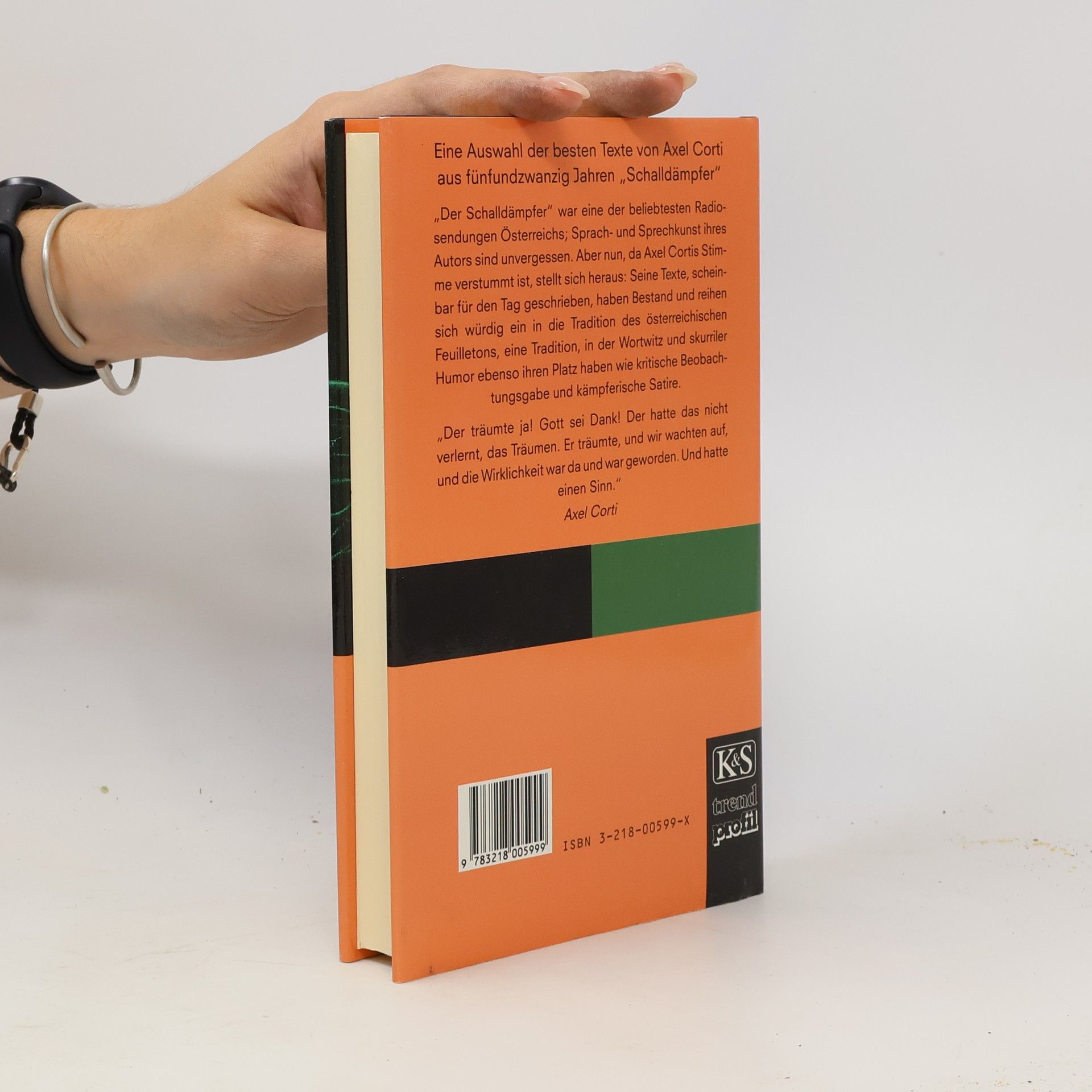 Axel Corti Der Schalldämpfer: Texte aus den Jahren 1970 - 1993