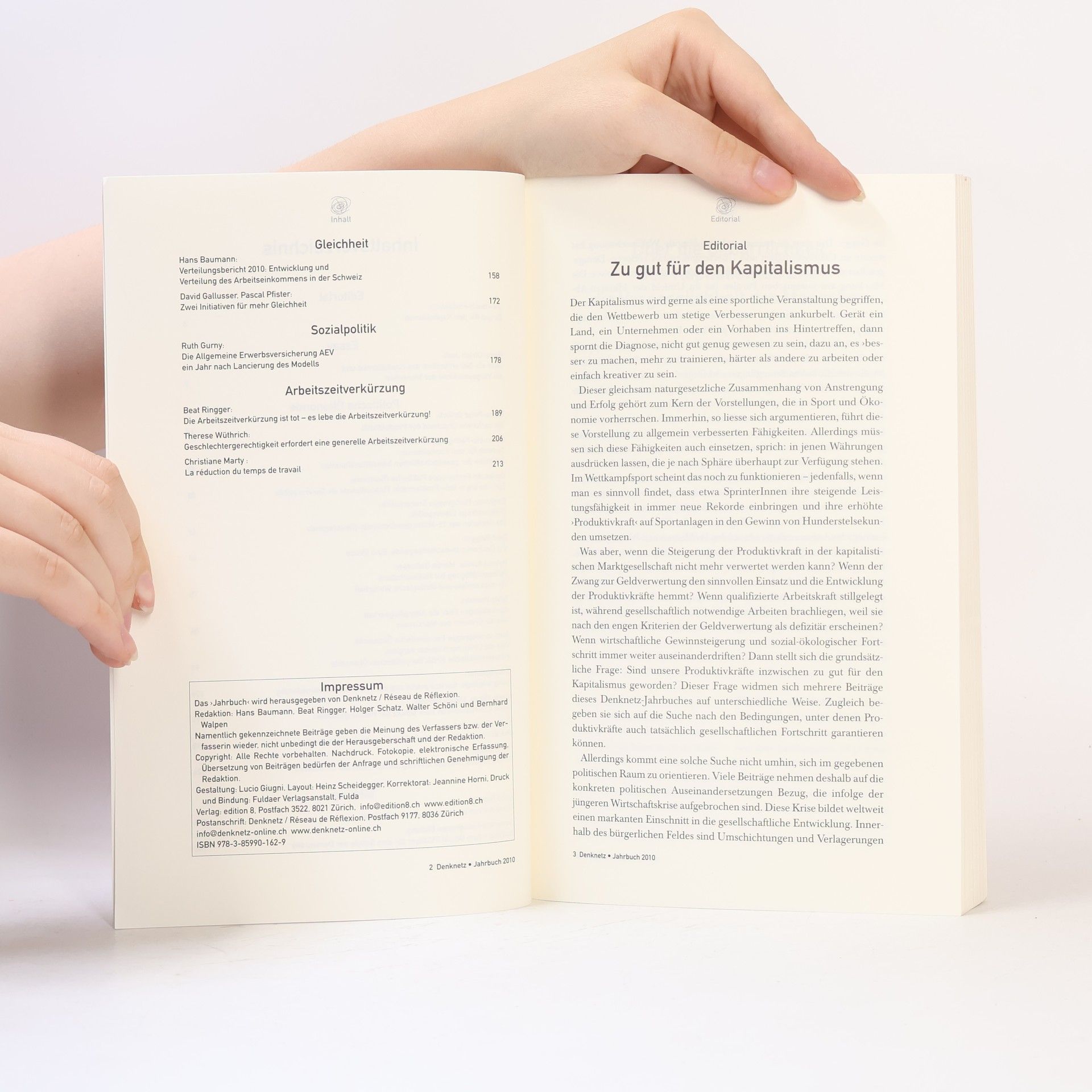Vania Alleva Denknetz Jahrbuch - 2010: Zu gut für den Kapitalismus. Blockierte Potenziale in einer überforderten Wirtschaft