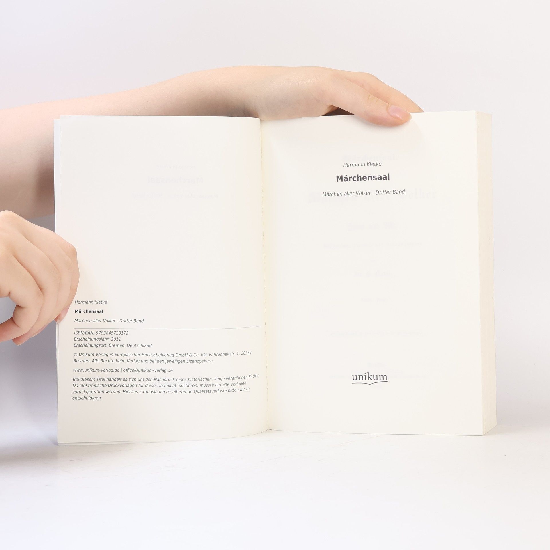 Hermann Kletke Märchen aller Völker - 3: Märchensaal