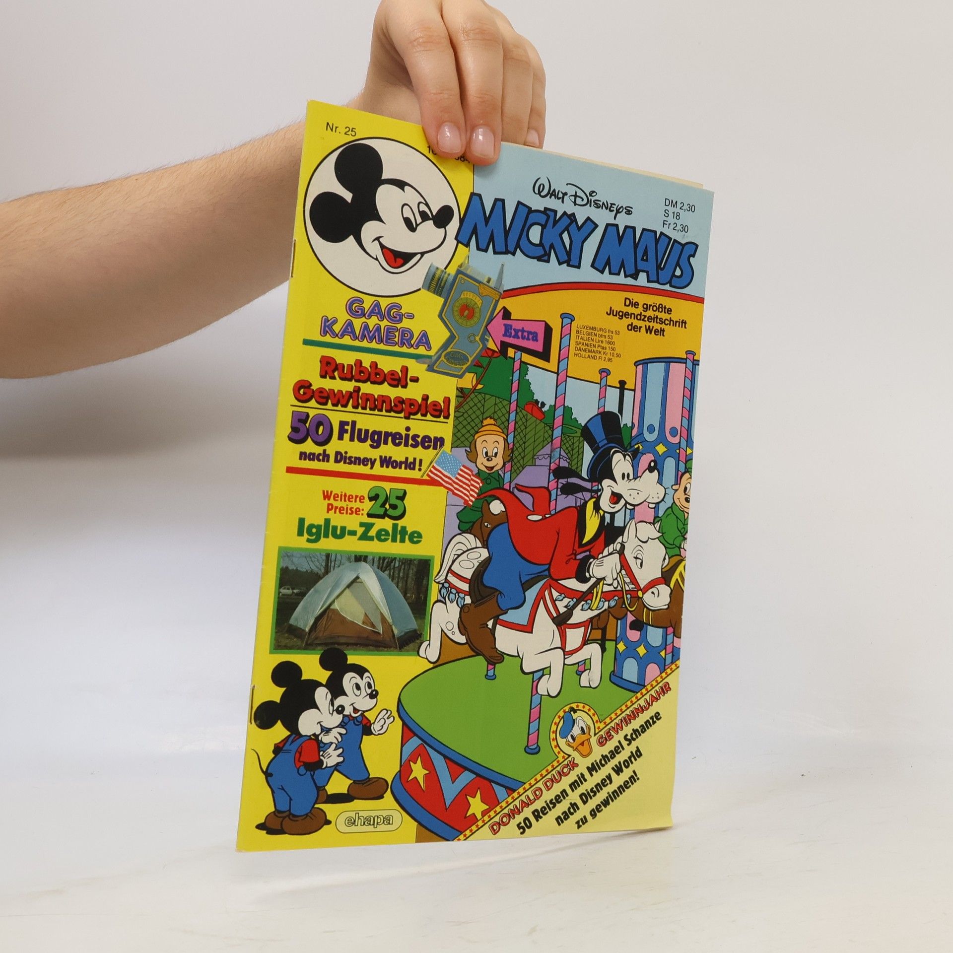 Collectif d'auteurs Micky Maus 25/1984