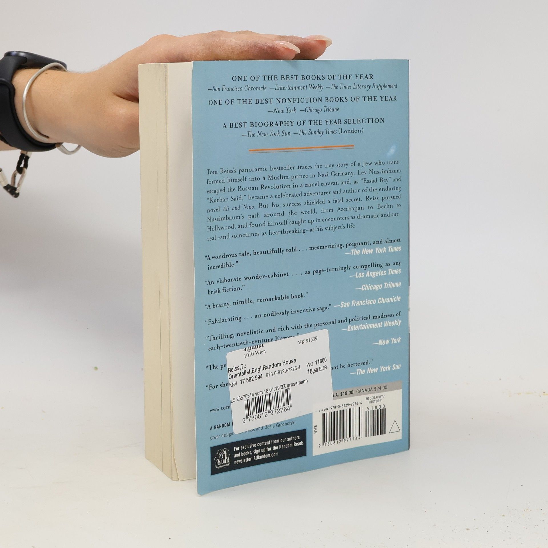 Tom Reiss The Orientalist, English Edition