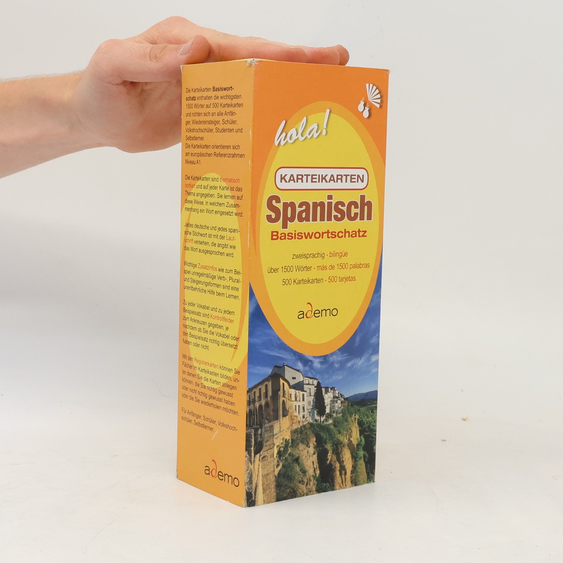 ademo Verlag GmbH Karteikarten Spanisch - 2. Auflage