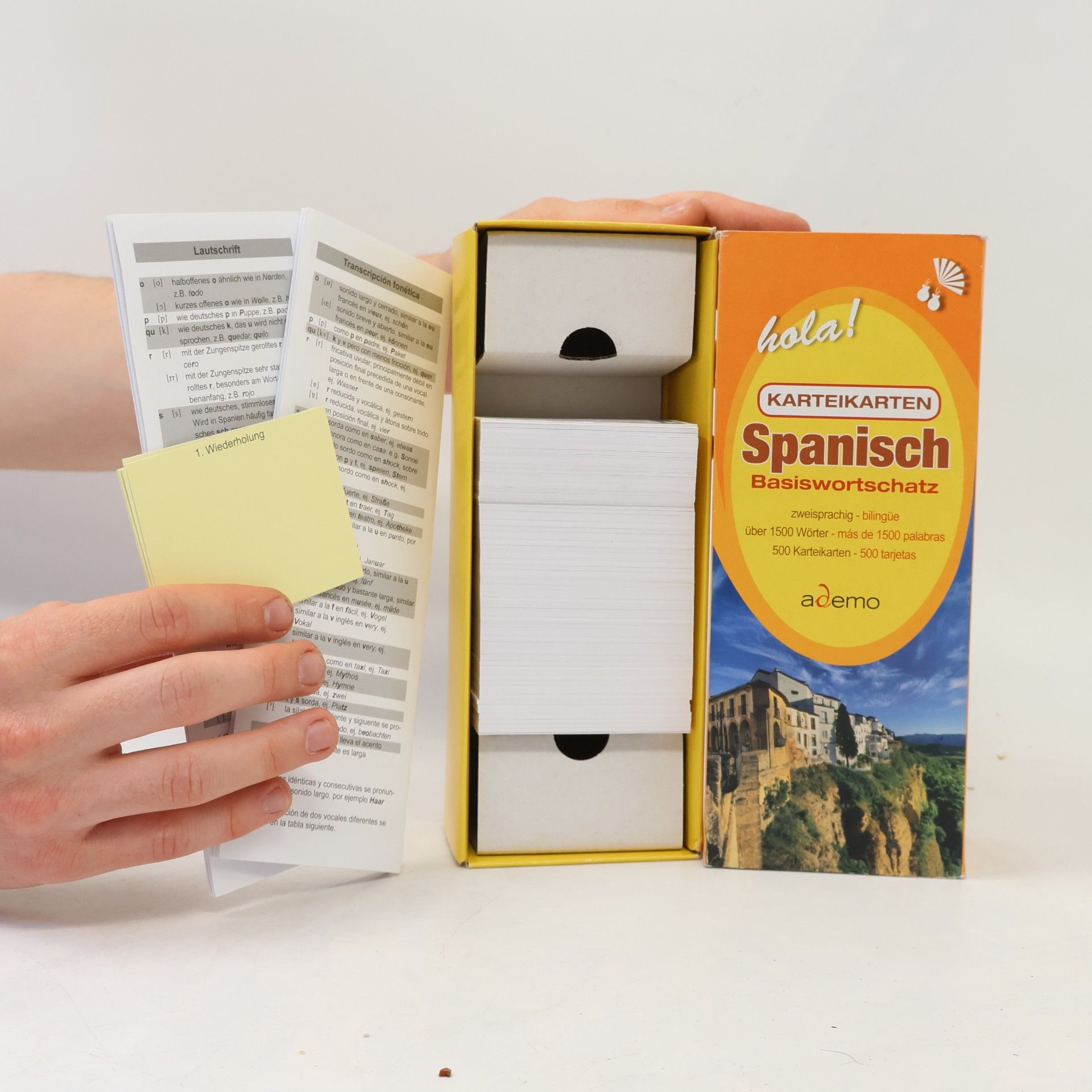 ademo Verlag GmbH Karteikarten Spanisch - 2. Auflage