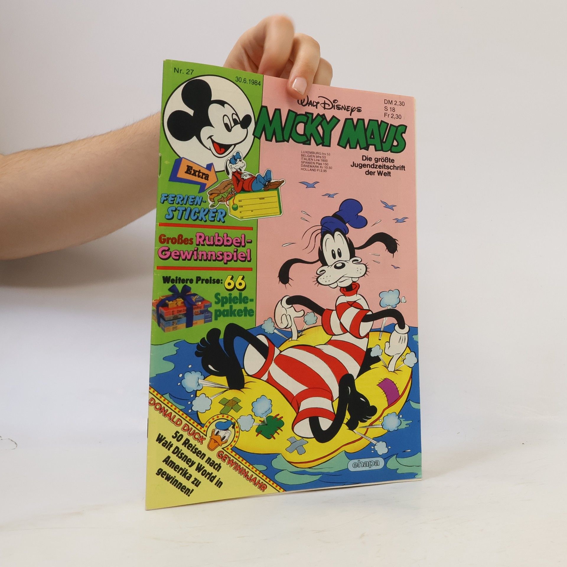 Collectif d'auteurs Micky Maus 27/1984