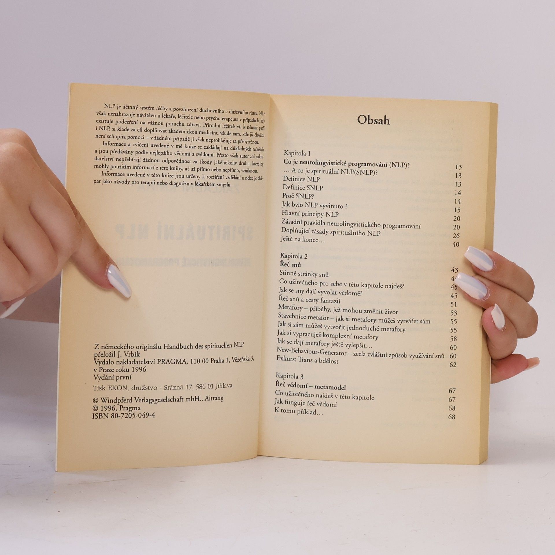 Walter Lübeck Spirituální NLP. Základní kniha. Neurolingvistické programování