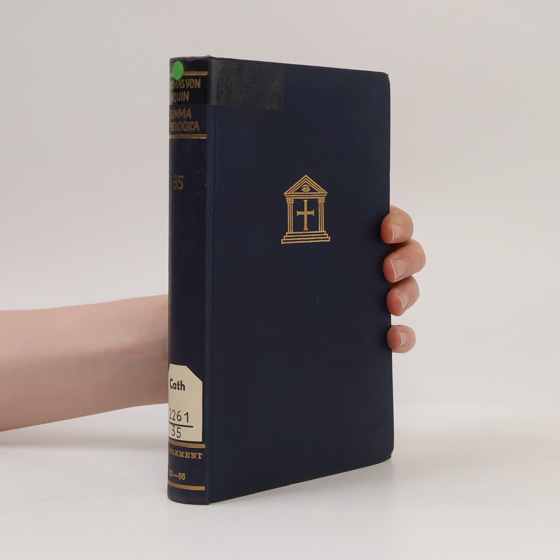 Thomas Aquinas Summa Theologica. Band 35