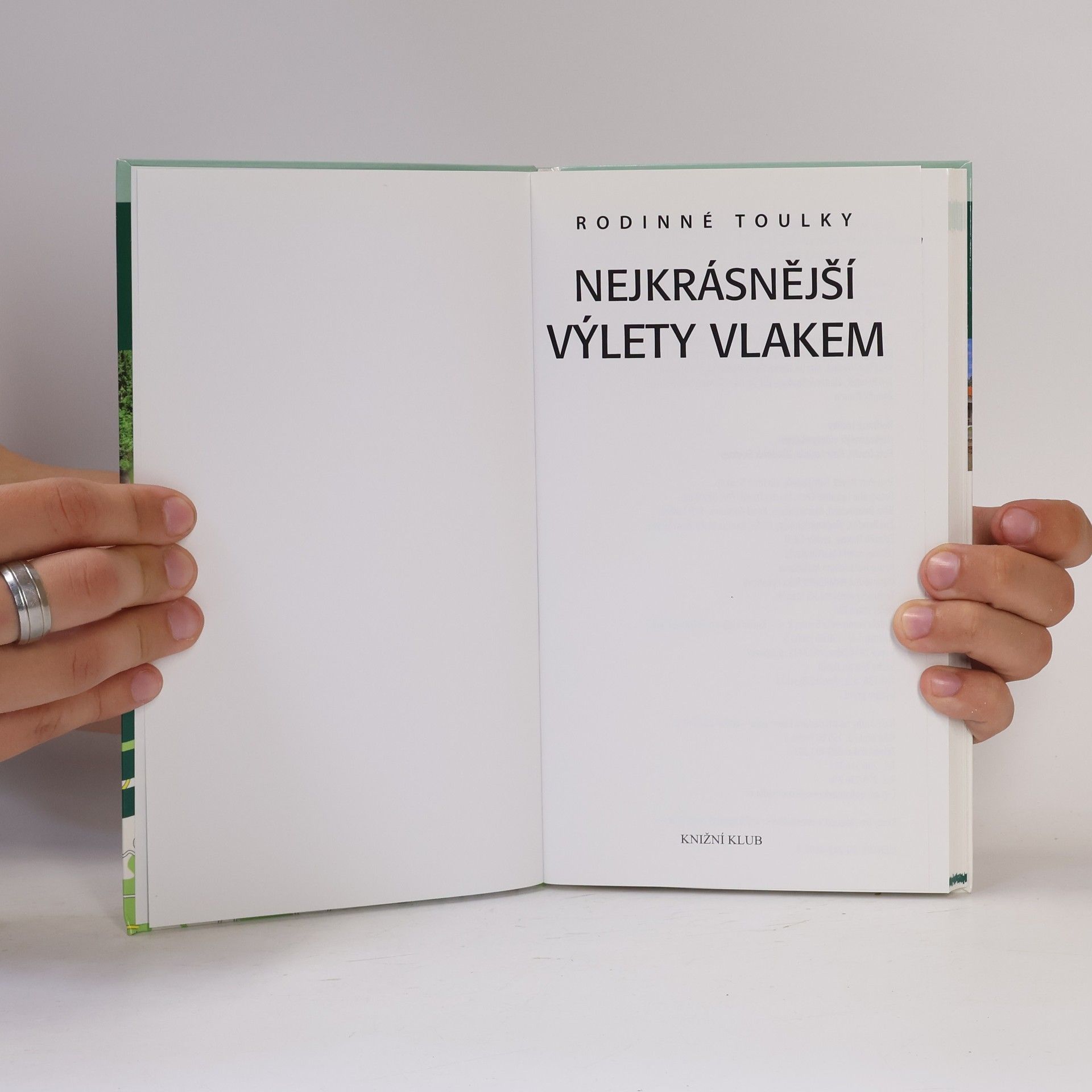 Petra David Nejkrásnější výlety vlakem. Rodinné toulky