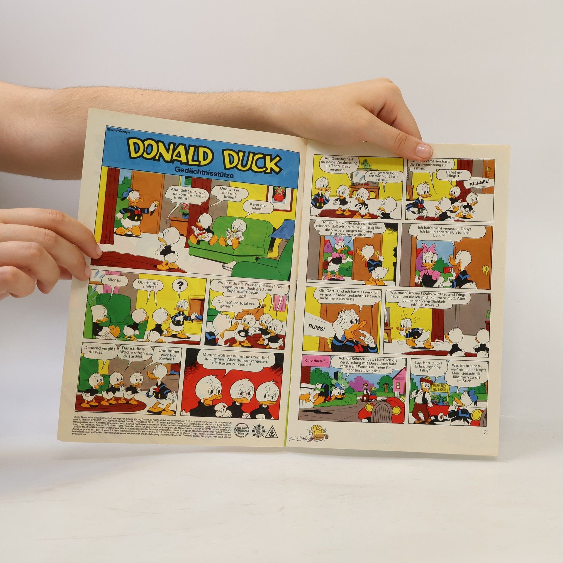 Autorenkollektiv Micky Maus Nr. 34 8/1984
