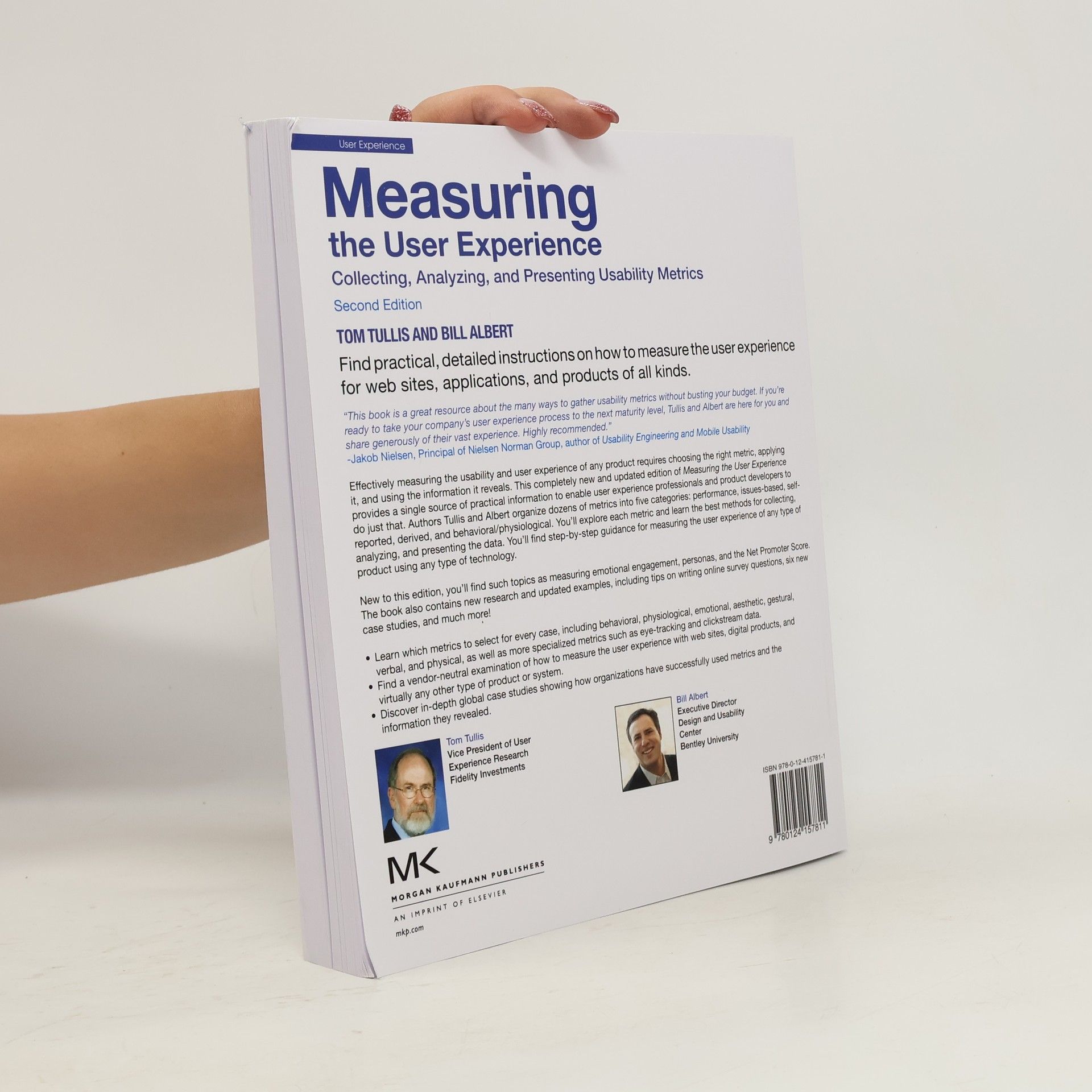 Tom Thomas Tullis Measuring the user experience: collecting, analyzing, and presenting usability metrics