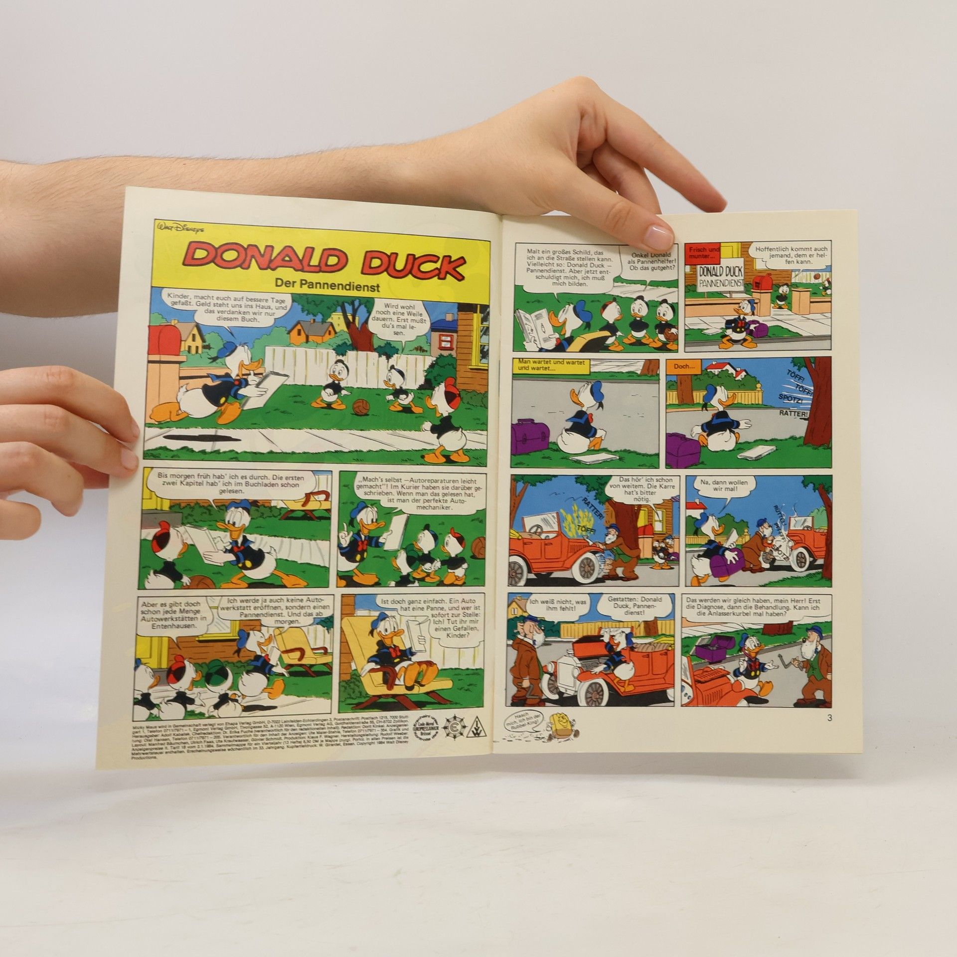 Collectif d'auteurs Micky Maus 35/1984