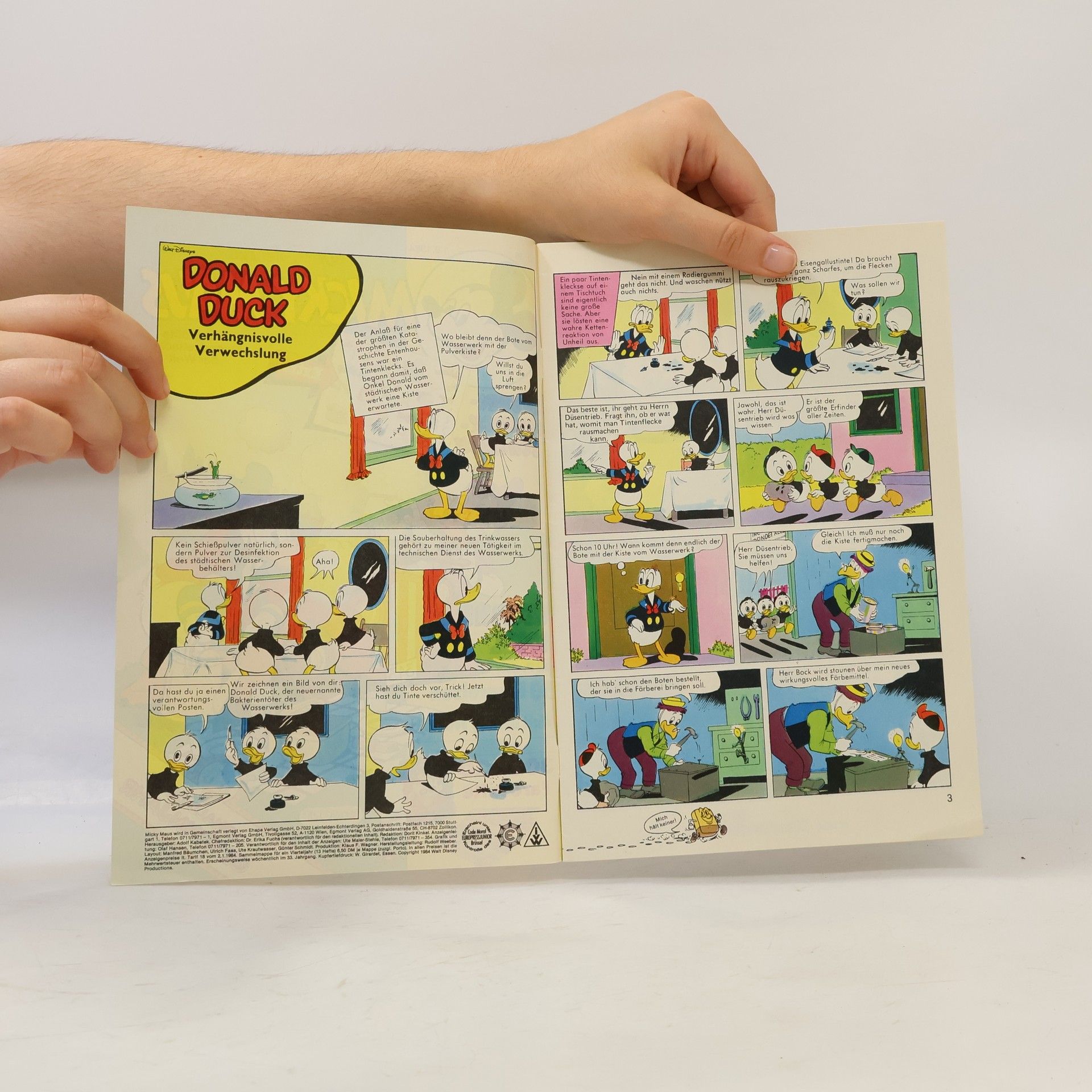 Collectif d'auteurs Micky Maus 36/1984