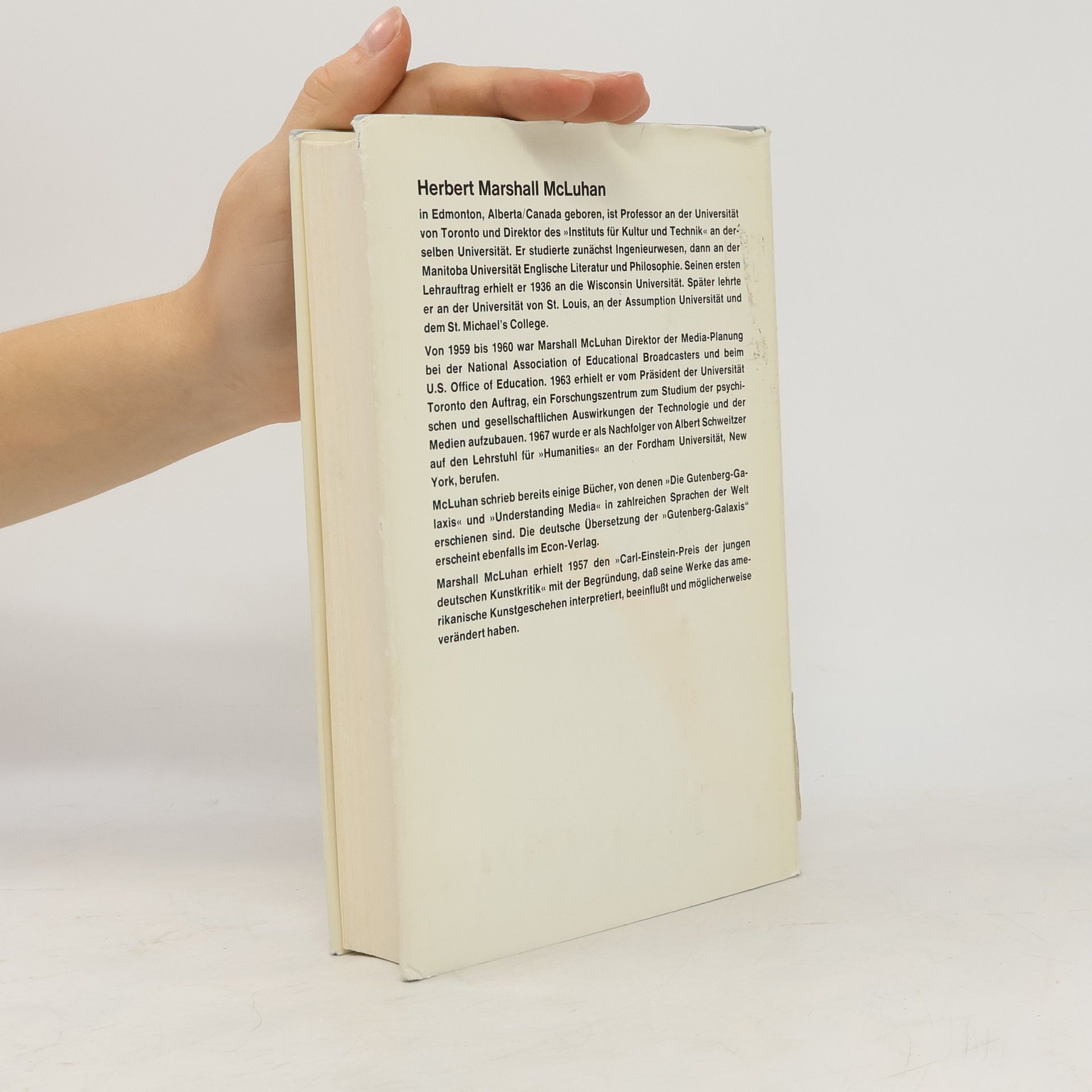 Marshall McLuhan Die magischen Kanäle