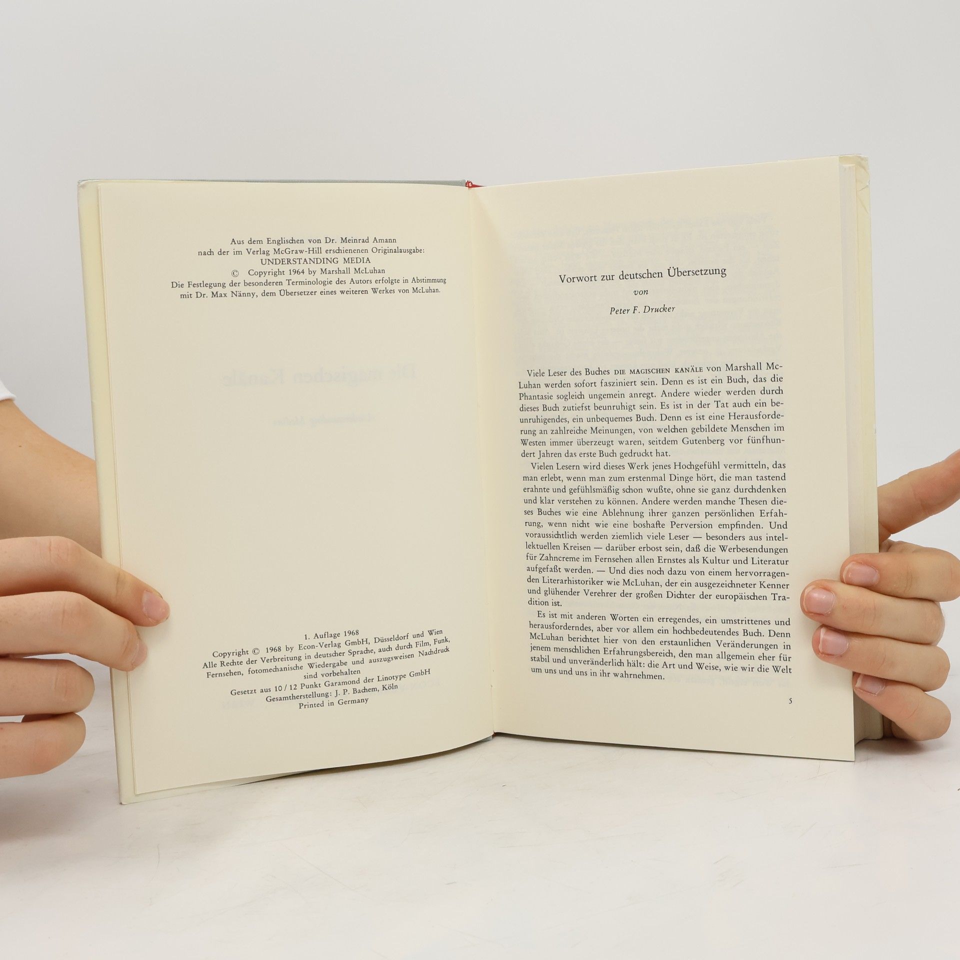 Marshall McLuhan Die magischen Kanäle