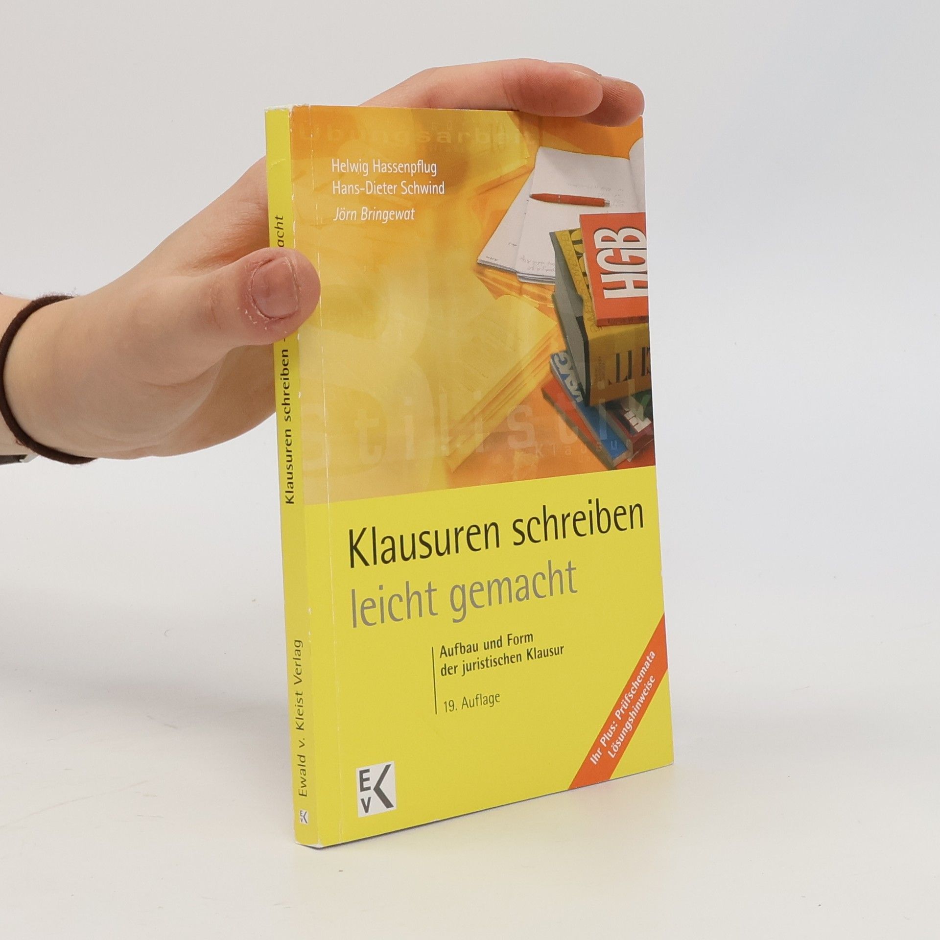 Jörn Bringewat GELBE SERIE – leicht gemacht: Klausuren schreiben - leicht gemacht