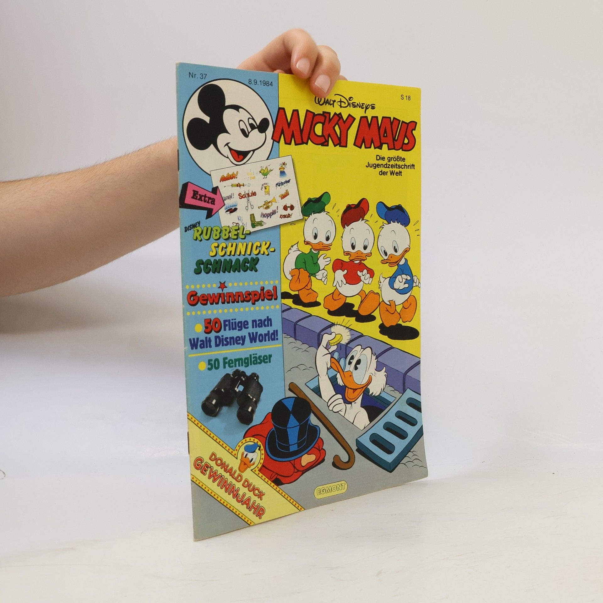 Collectif d'auteurs Micky Maus 37/1984