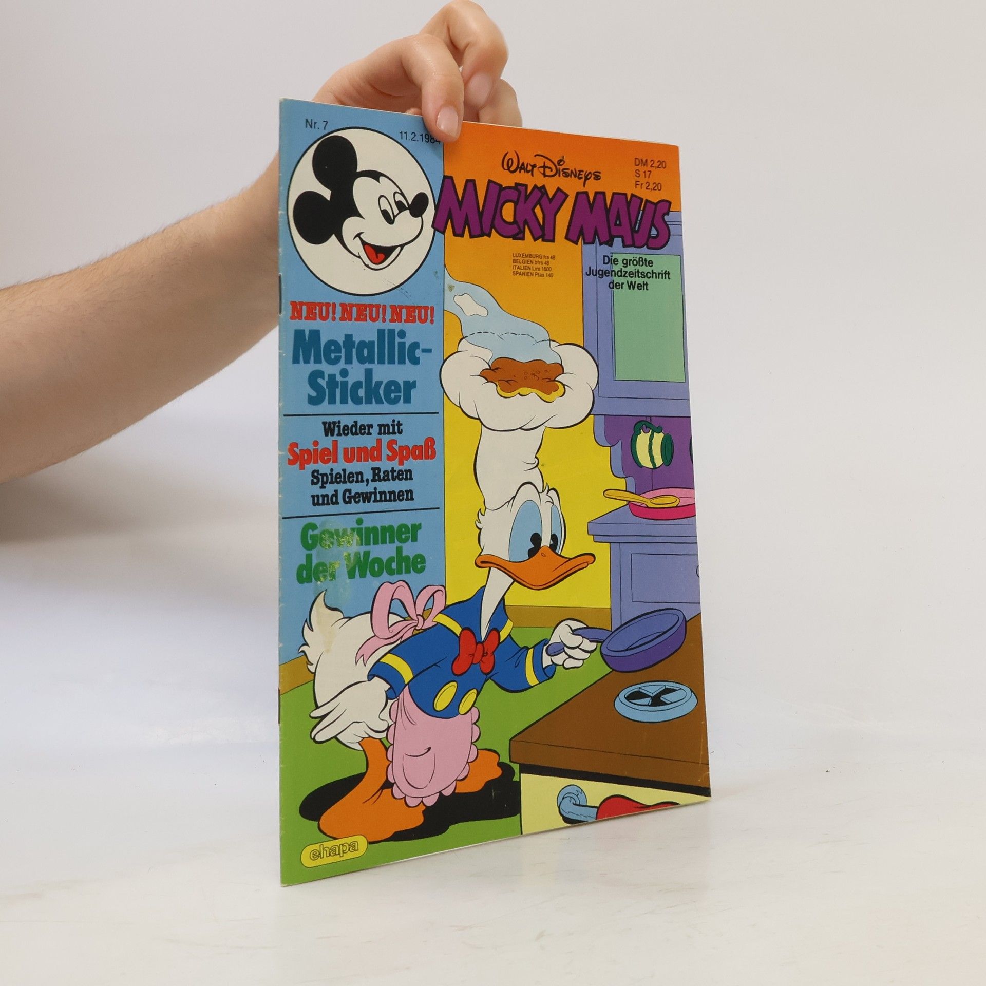 Collectif d'auteurs Micky Maus 7/1984