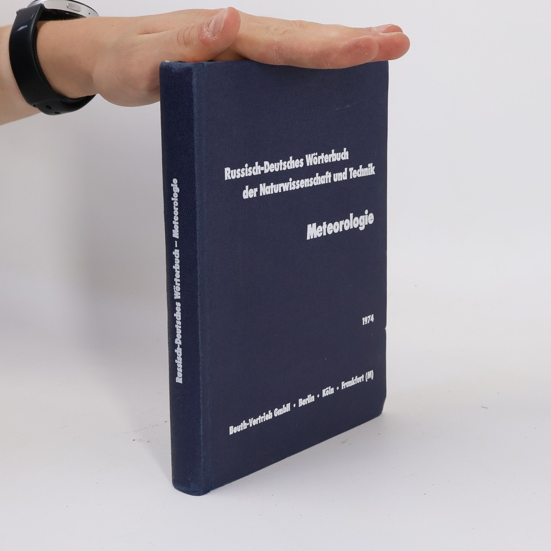 Russisch-Deutsches Wörterbuch der Naturwissenschaft und Technik. Meteorologie. Mit circa 32000 Fachbegriffen