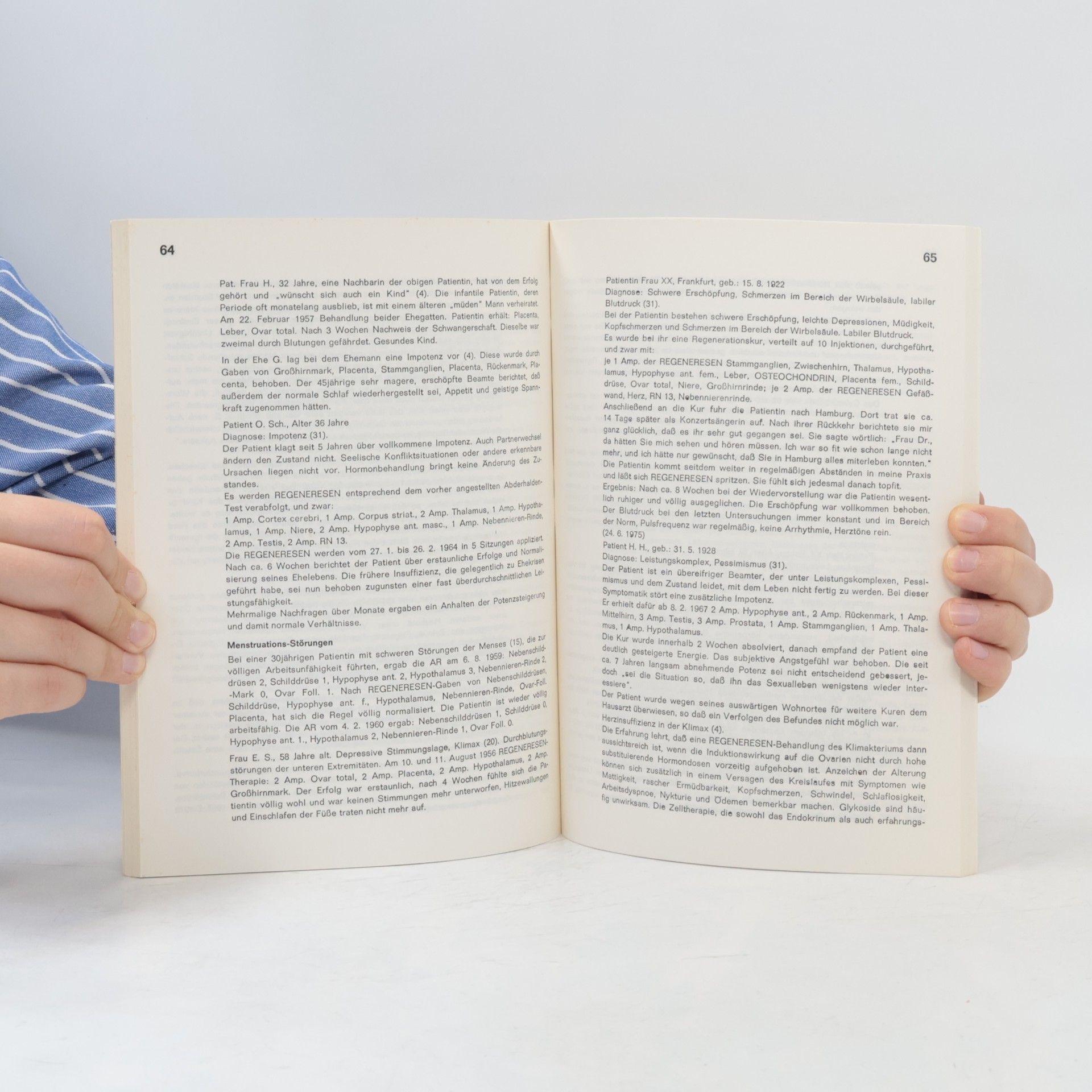H. Dyckerhoff Monographische Information über Regeneresen