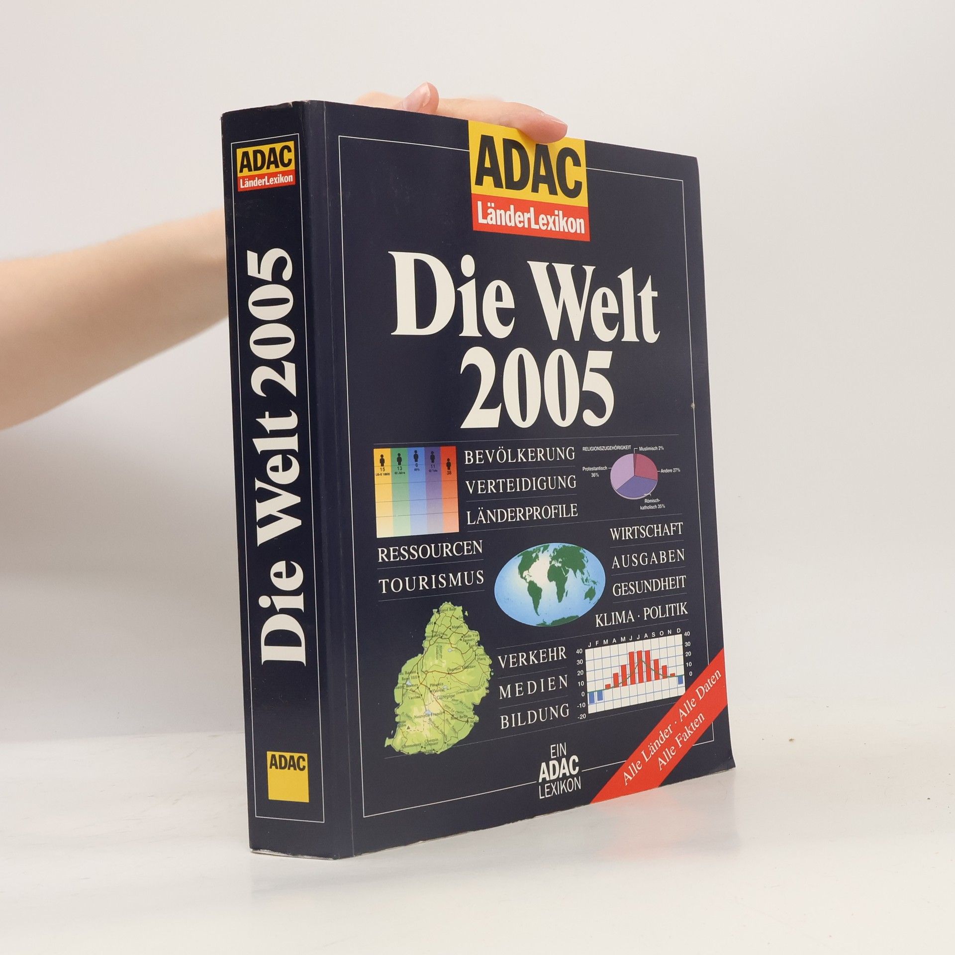 Kolektiv autorů ADAC Länderlexikon - Die Welt 2005.