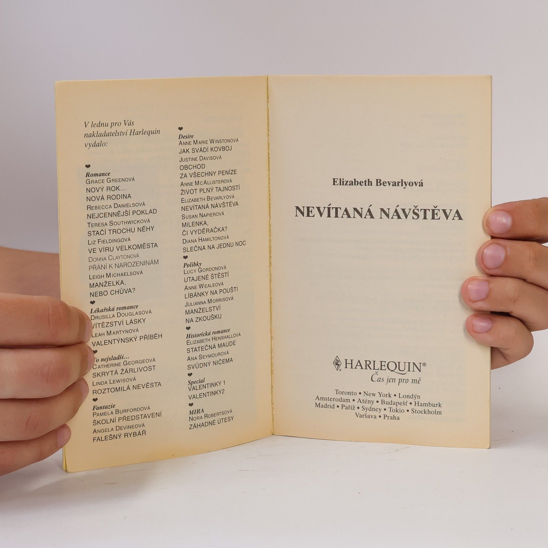Elizabeth Bevarly Nevítaná návštěva