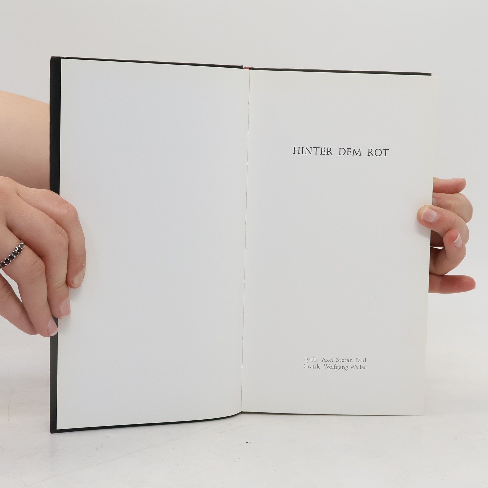 Wolfgang Weiler Hinter dem Rot