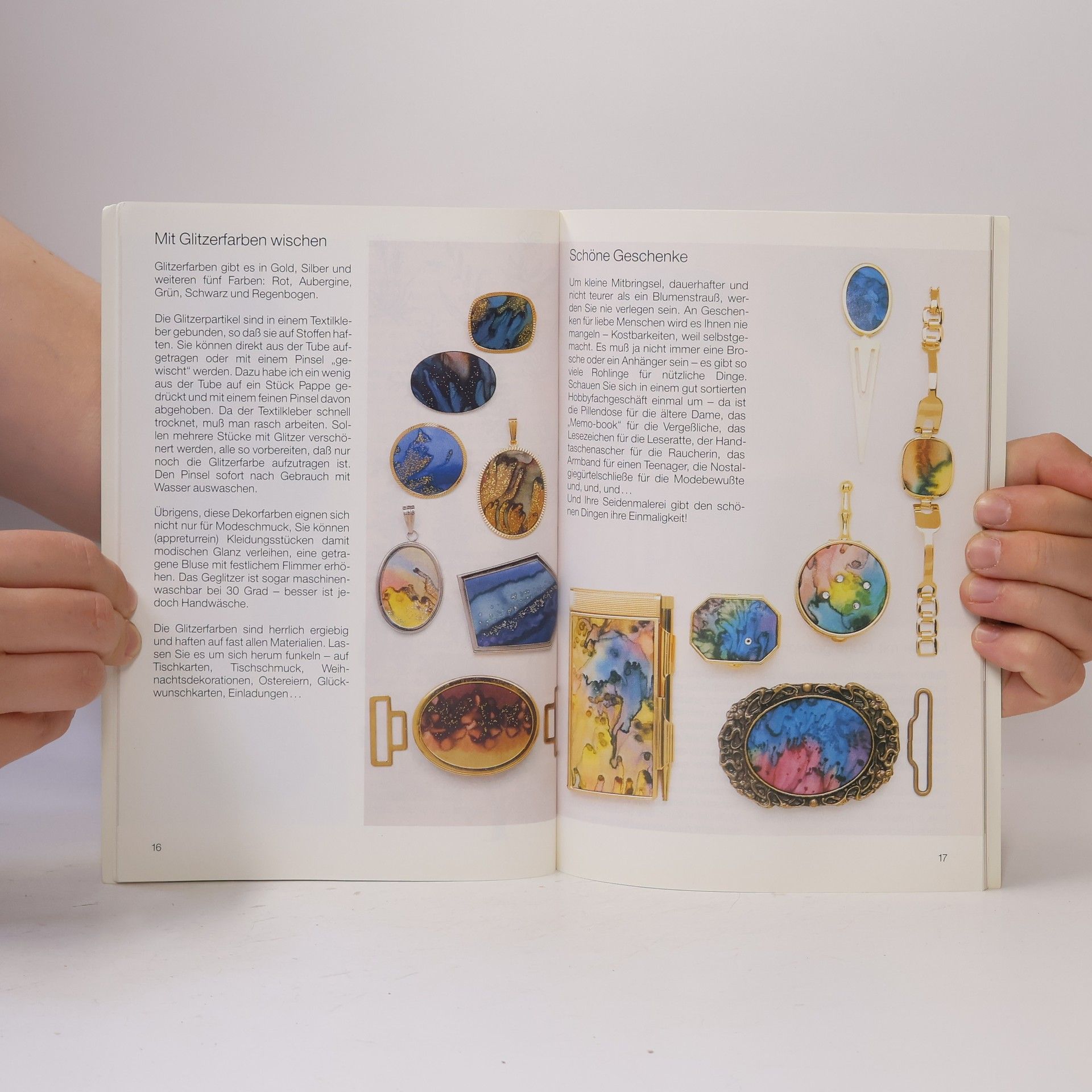 Ursula Kühnemann Seidenmalerei - Schmuck, Klappkarten, Miniaturen