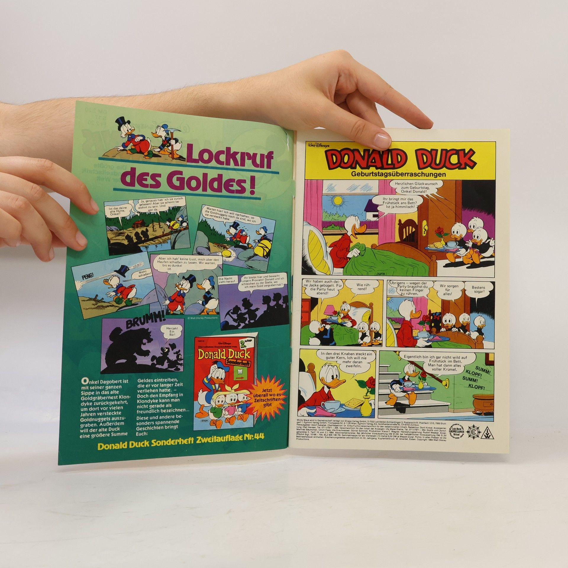 Collectif d'auteurs Micky Maus 10/1984