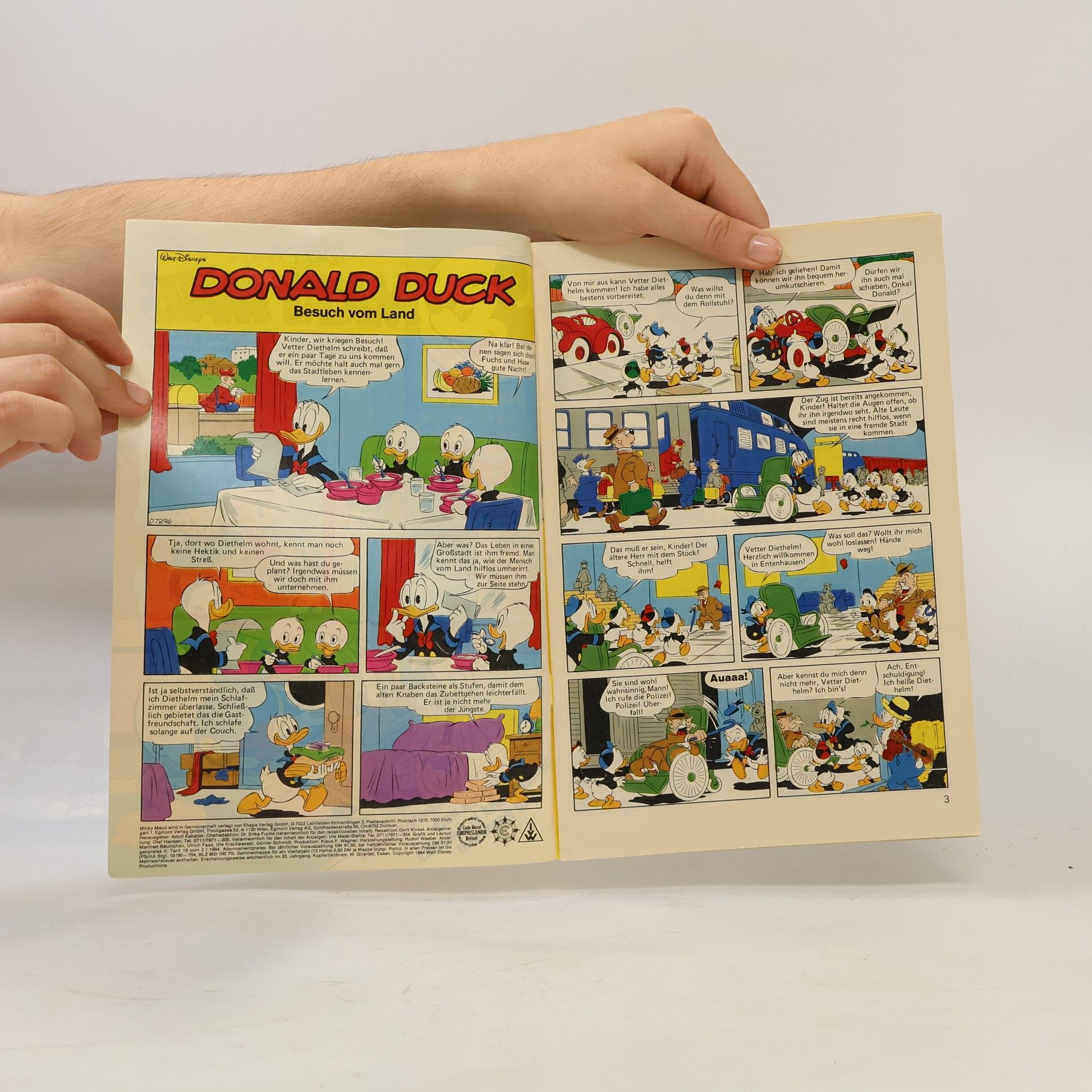 Collectif d'auteurs Micky Maus 12/1984