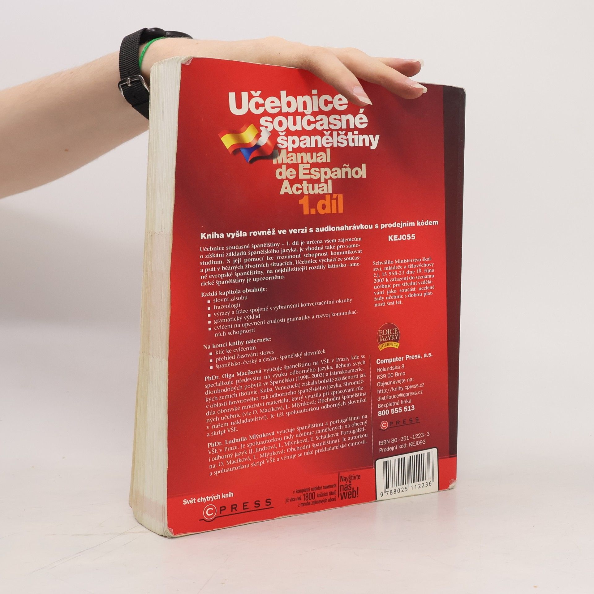 Olga Macíková Učebnice současné španělštiny = Manual de español actual. 1. díl