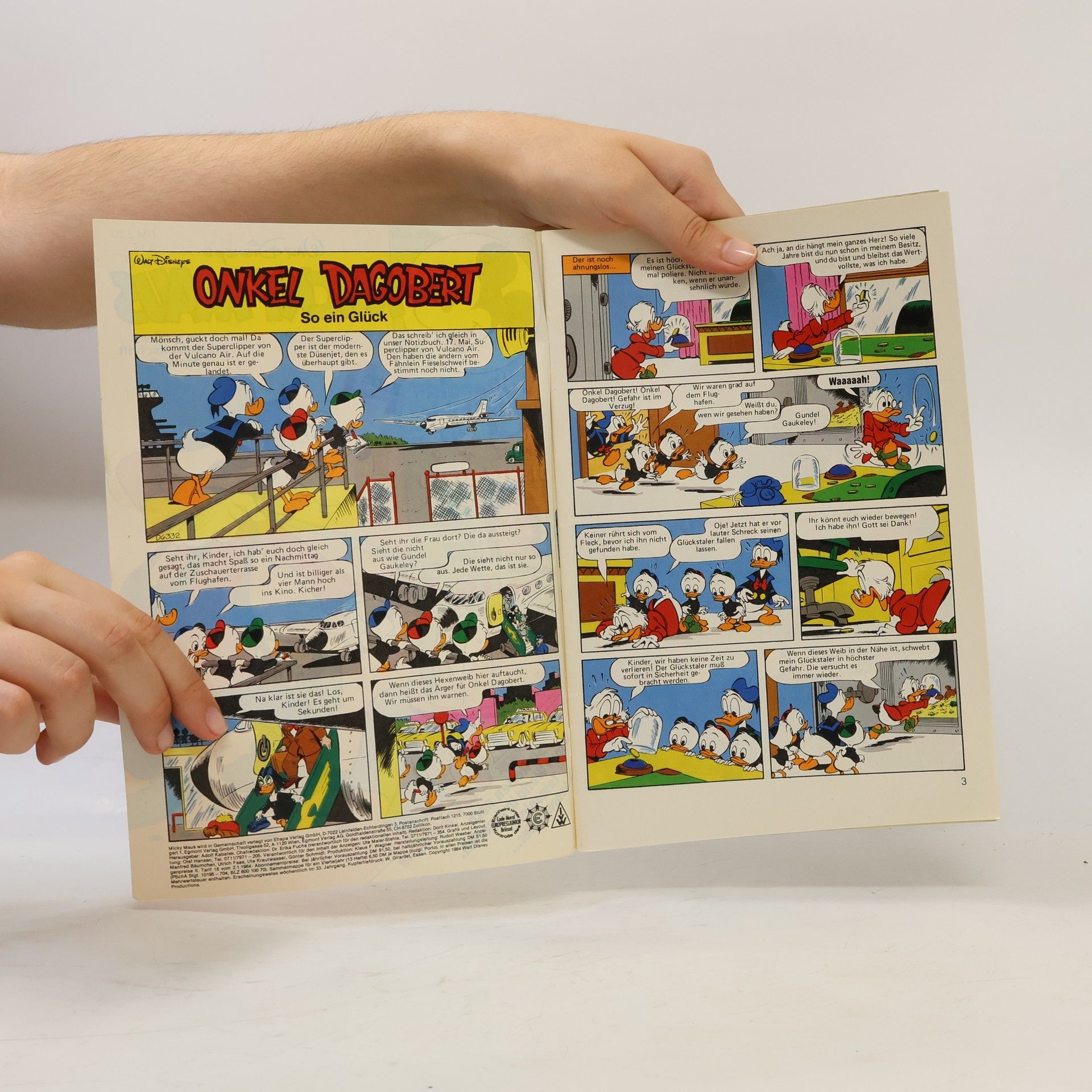 Collectif d'auteurs Micky Maus 13/1984