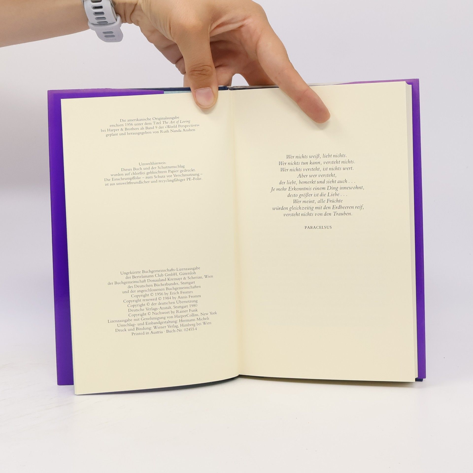 Erich Fromm Die Kunst des Liebens