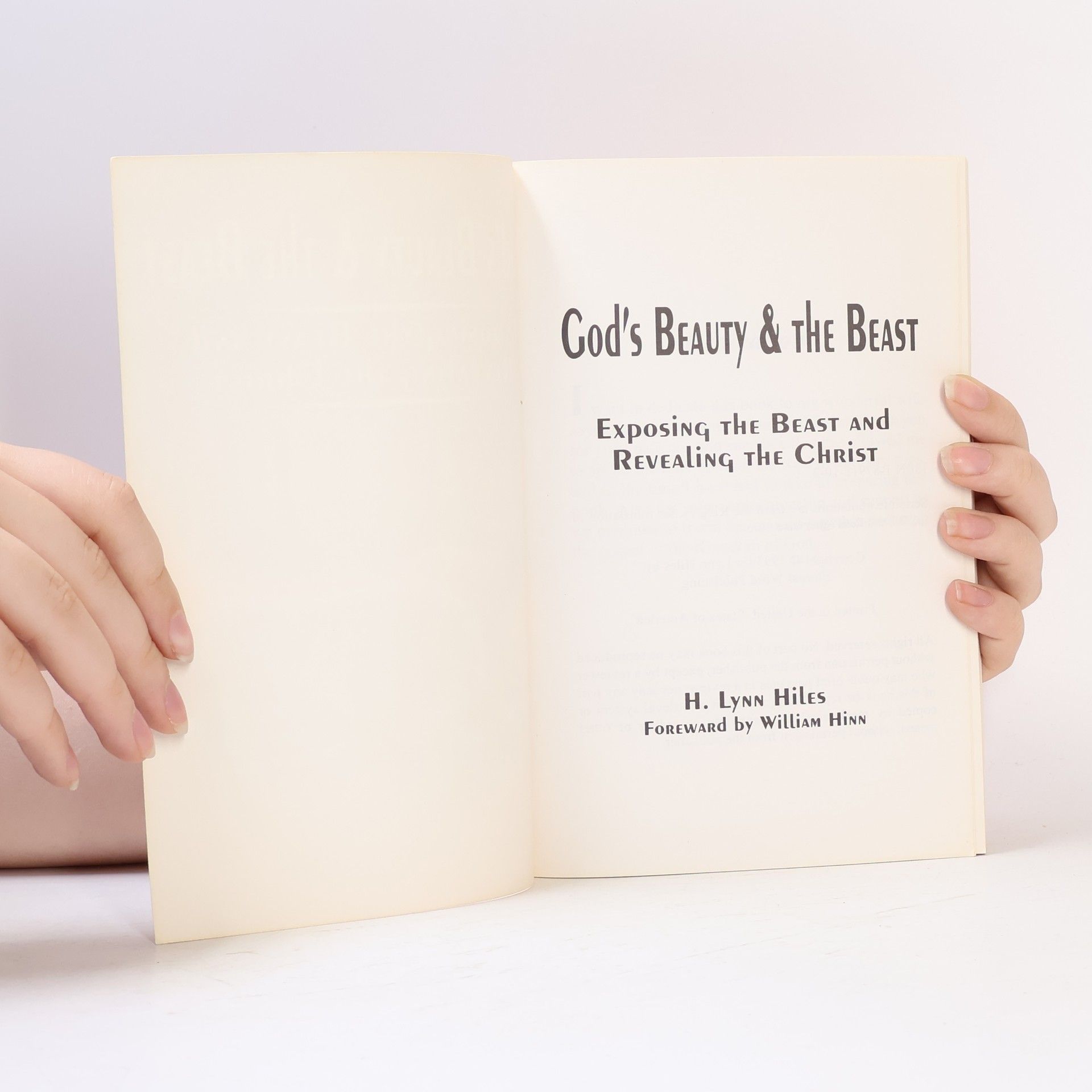 H. Lynn Hiles God's Beauty & the Beast