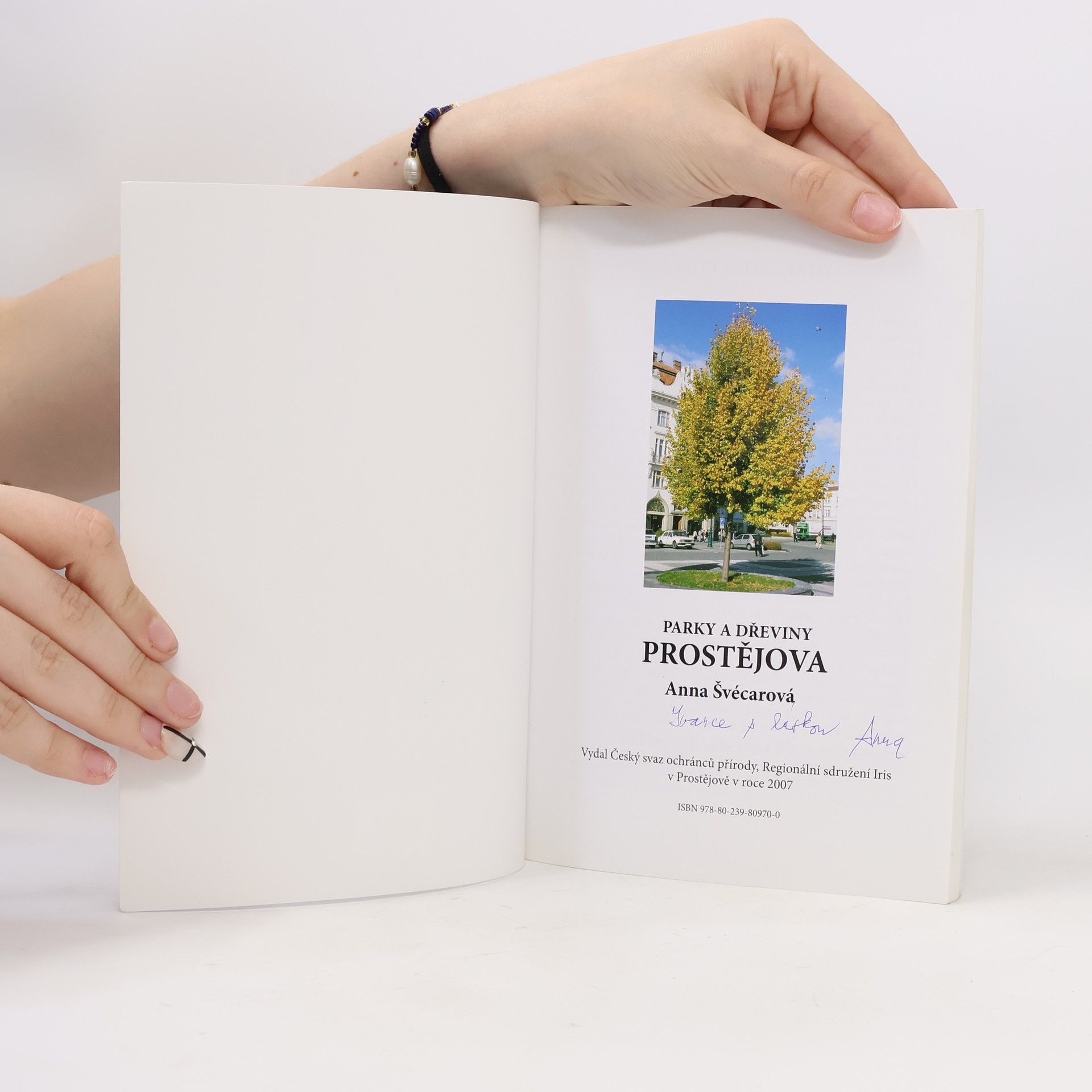 Anna Švécarová Parky a dřeviny Prostějova