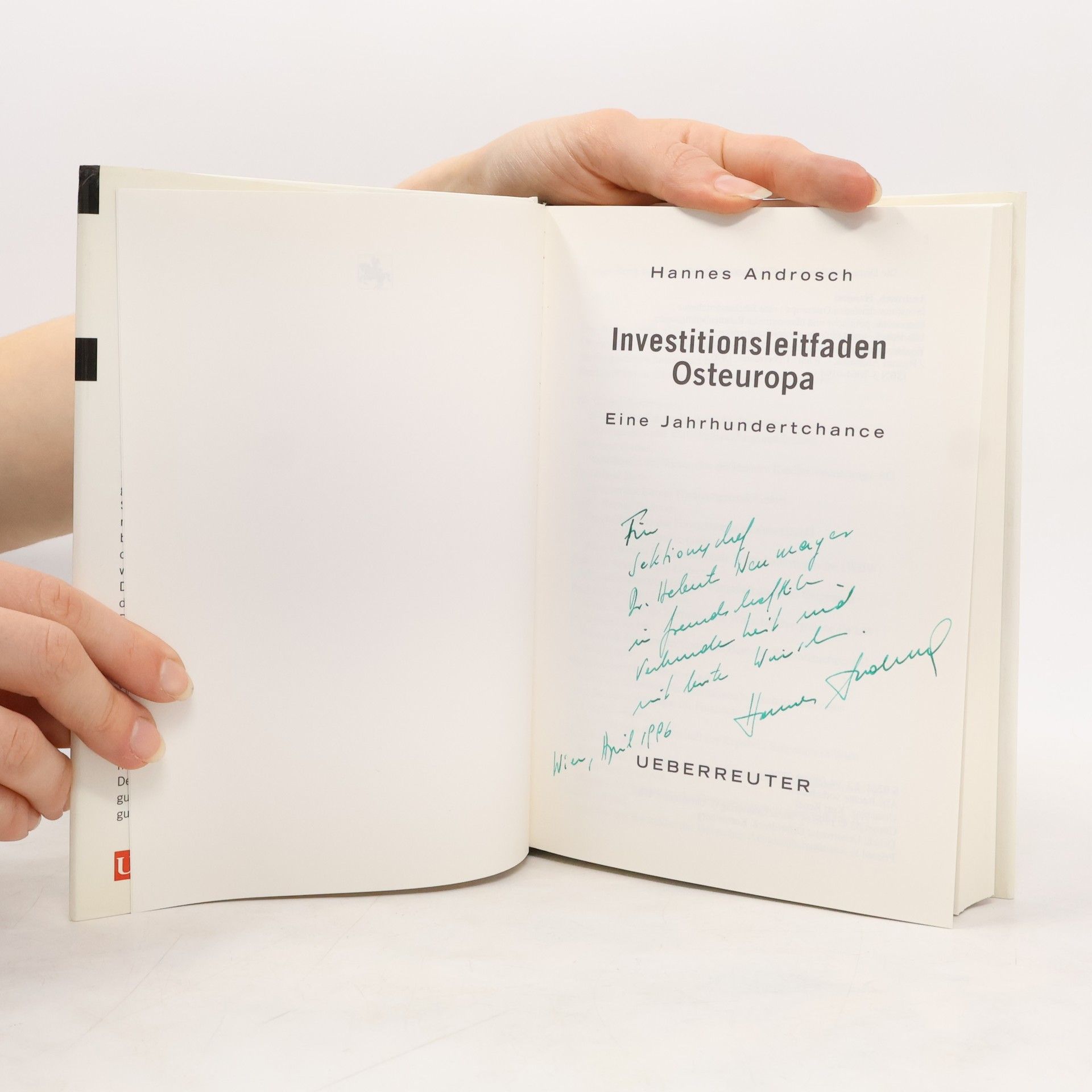 Hannes Androsch Investitionsleitfaden Osteuropa
